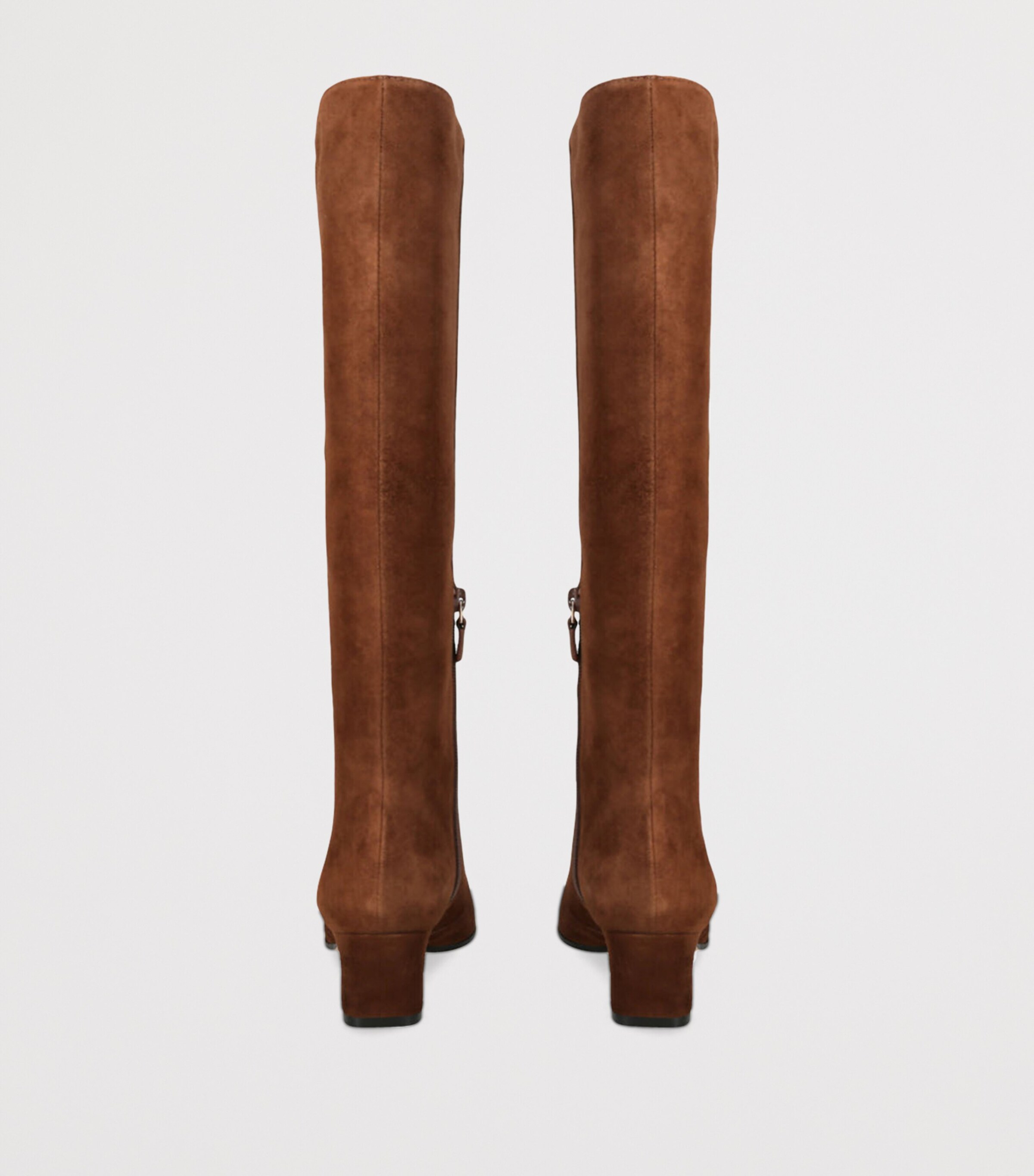 Suede Stassi Knee-High Boots 50 BROWN Image 2
