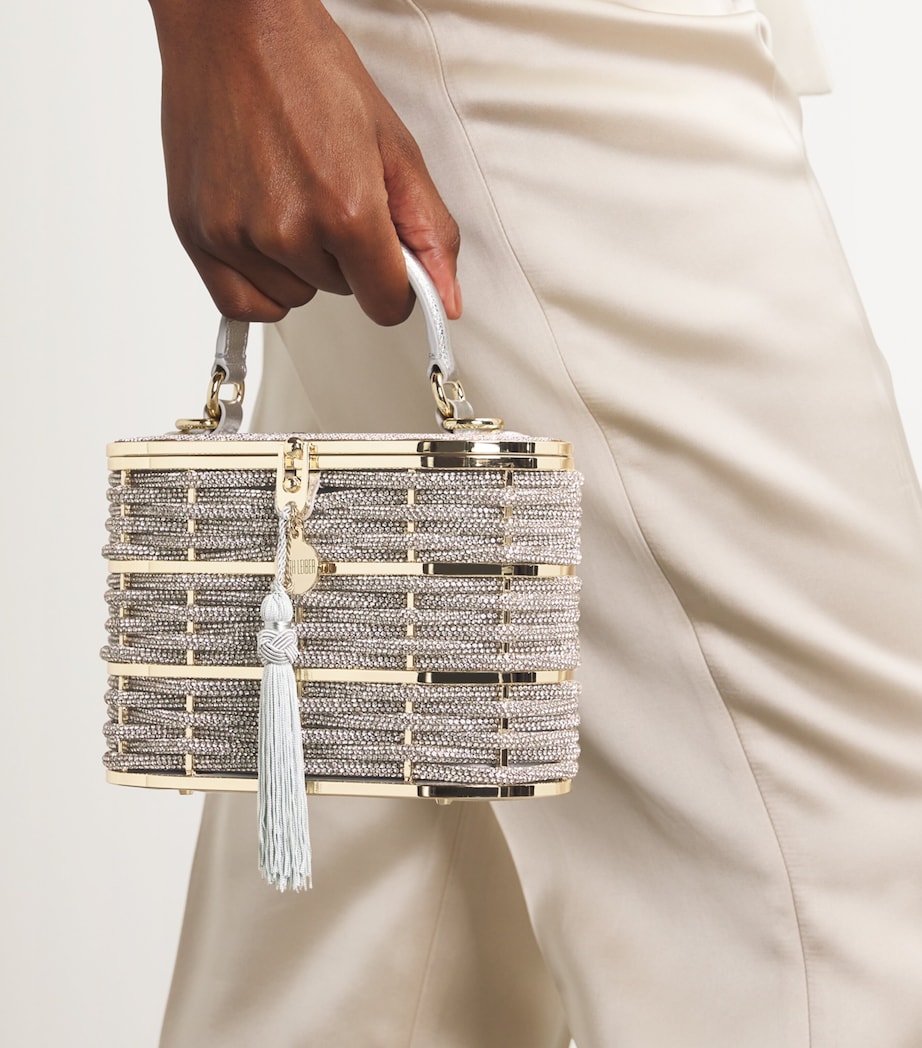 Willow Basket Top-Handle Bag CRHIN CHMPGN RHNE Image 5