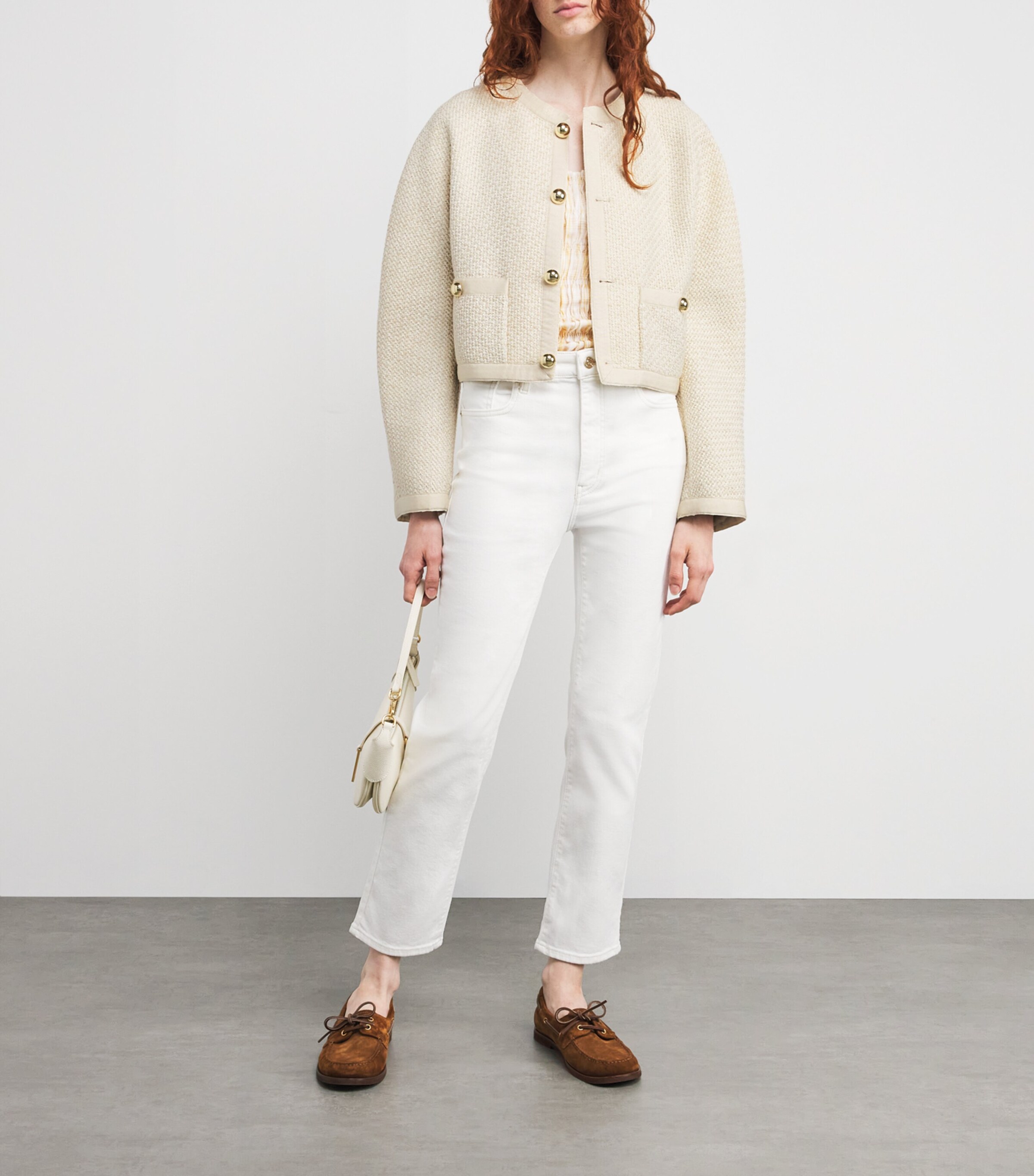 The Trim Jacket CREAM MULTI Image 2