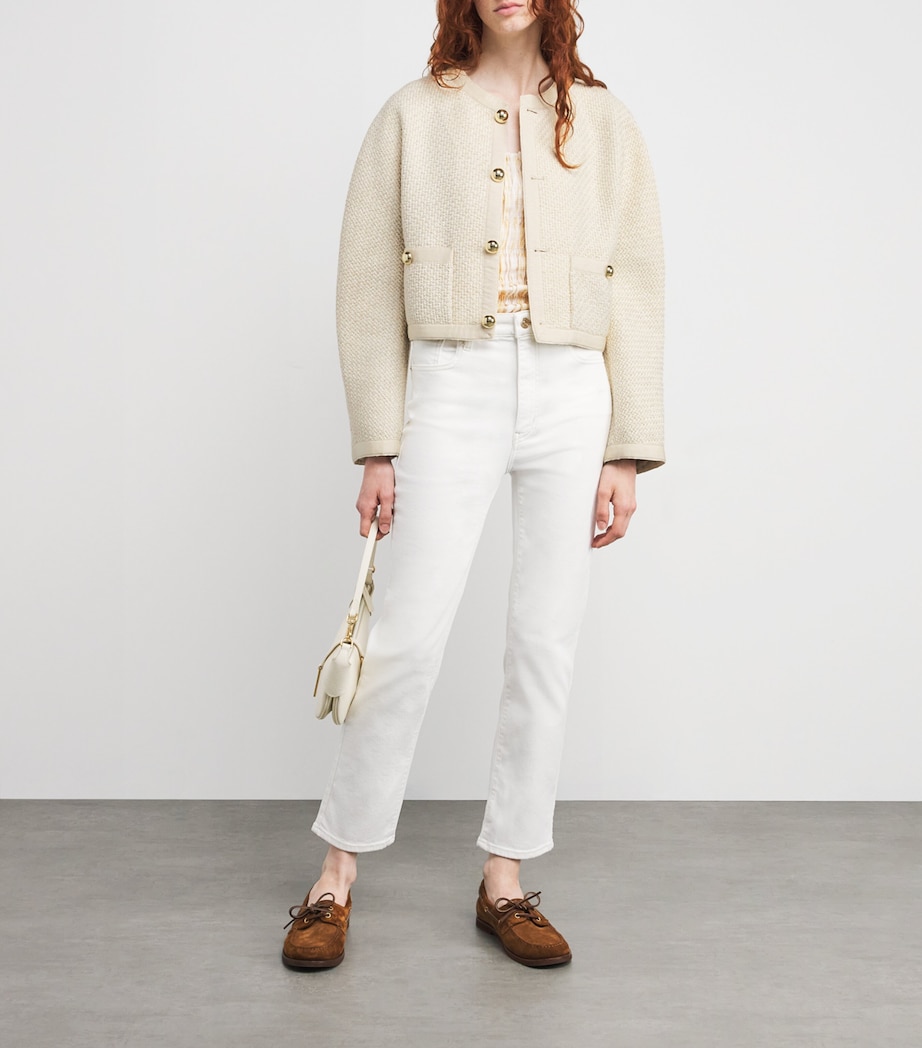 The Trim Jacket CREAM MULTI Image 2
