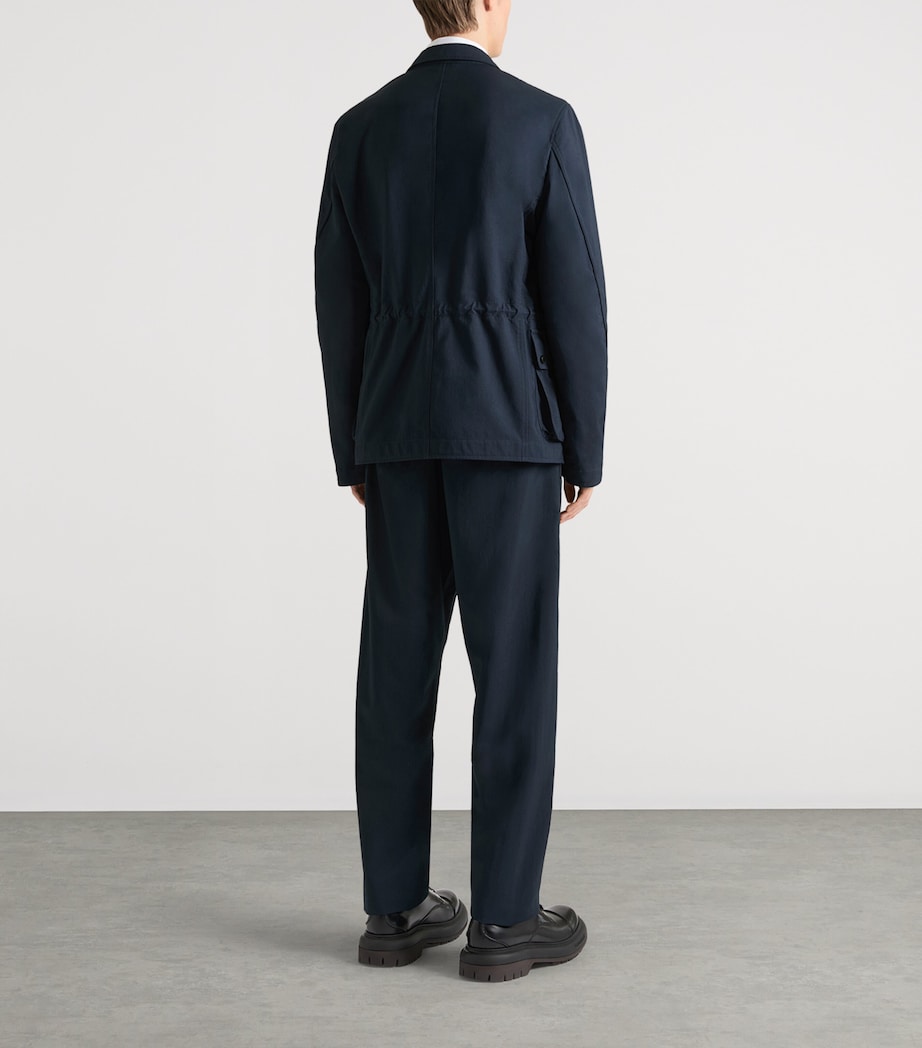 Givenchy Mens Elasticated Couture Seam Trousers Image 3