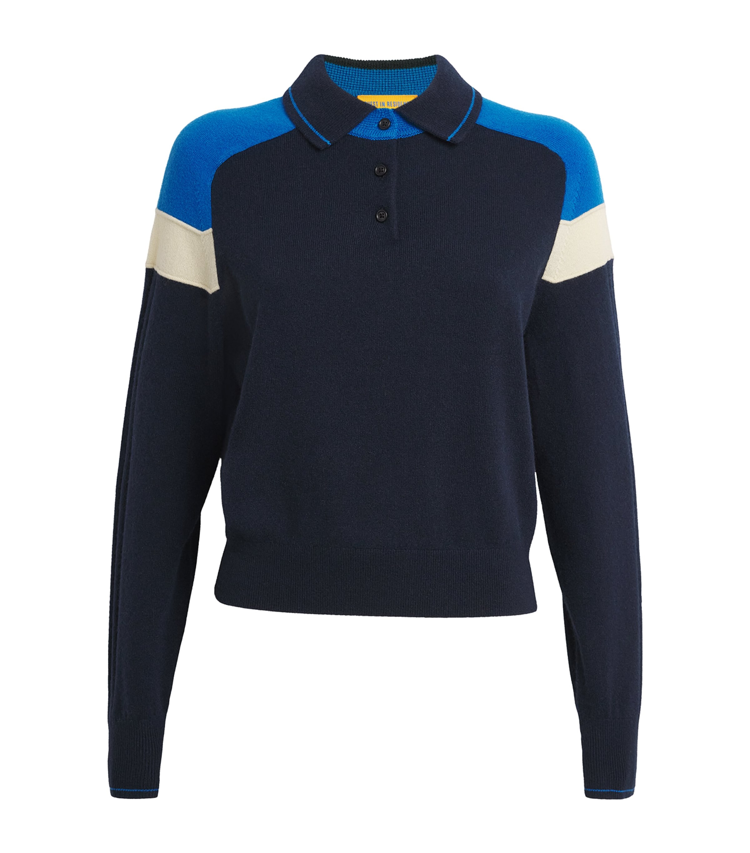 Guest In Residence Cashmere Alpine Polo Sweater