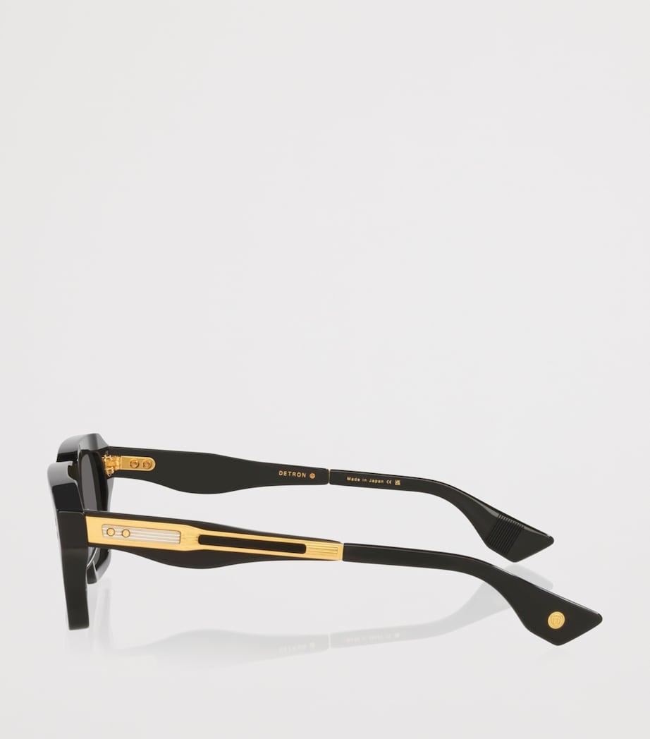 DITA Detron Square Sunglasses Gold Image 2
