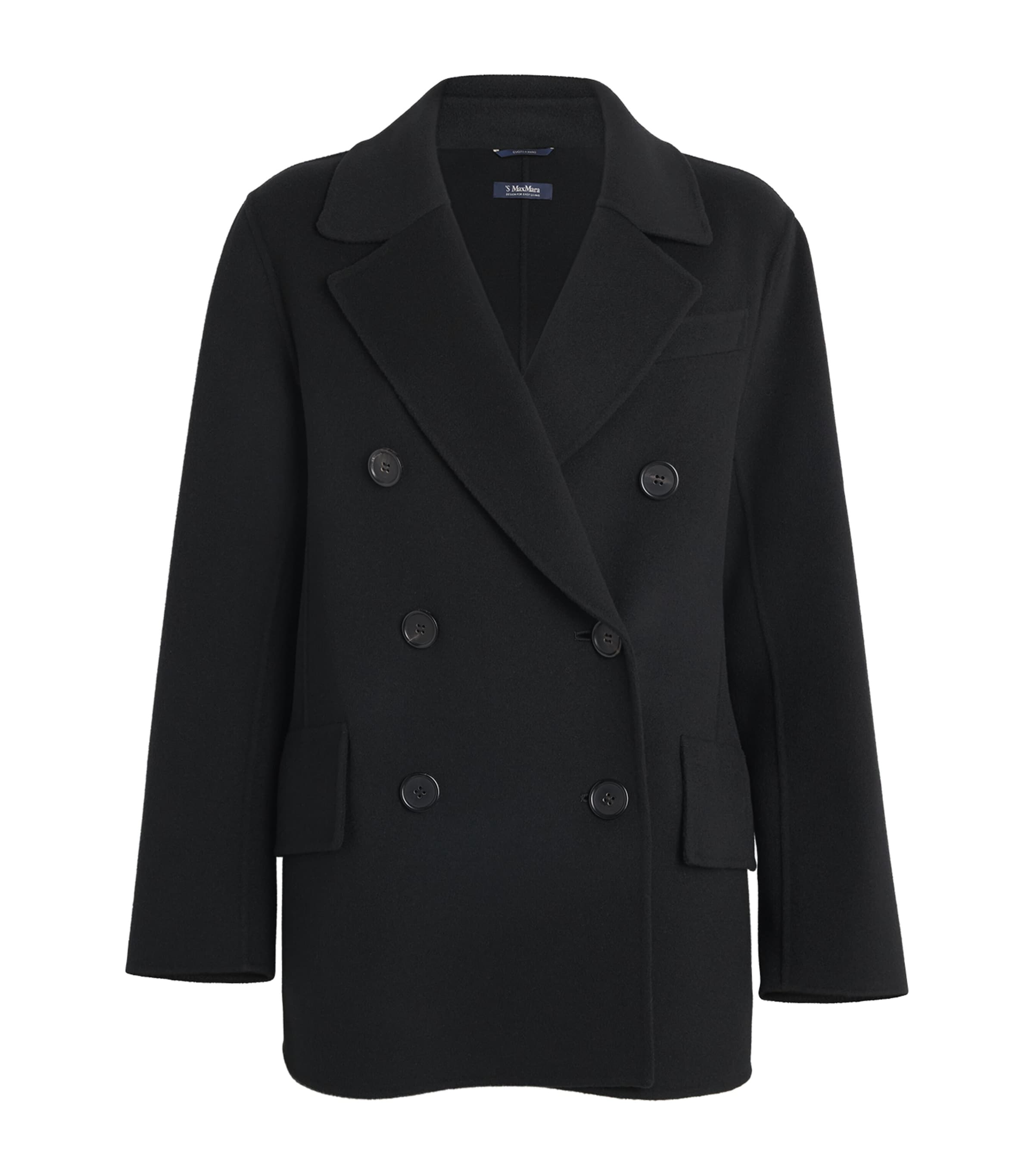 Max Mara Wool Double-Breasted Jacket | Harrods US