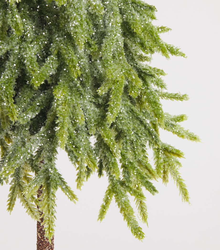 Mini Glitter Indoor Tree (45cm) GREEN Image 2