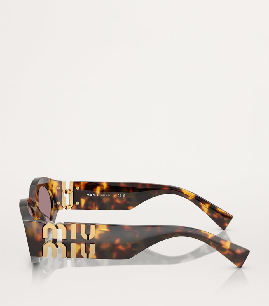 Acetate Oval MU11WS Sunglasses 14L20I Image 3