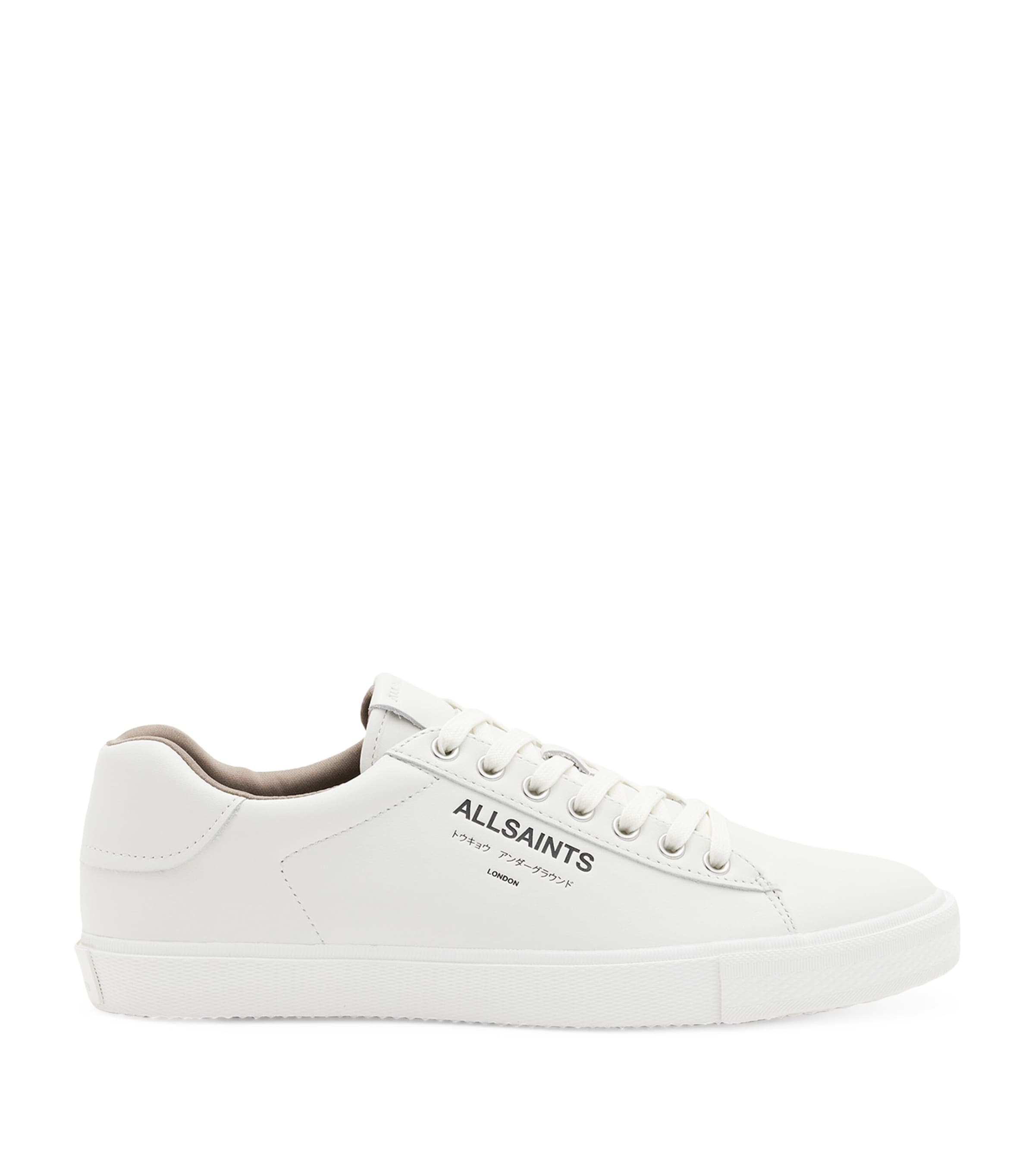 Leather Underground Low-Top Sneakers TRIPLE WHITE Image 1