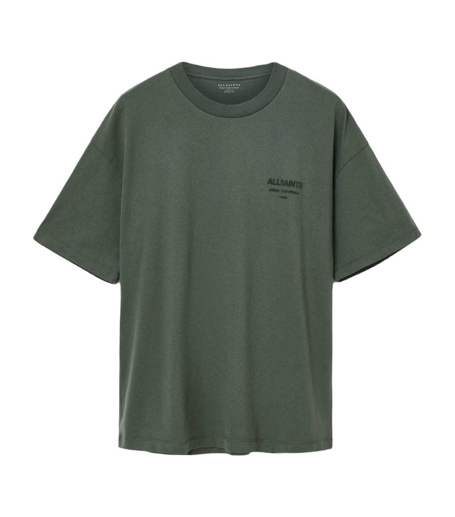Organic Cotton Xander T-Shirt GARNET GREEN Image 1