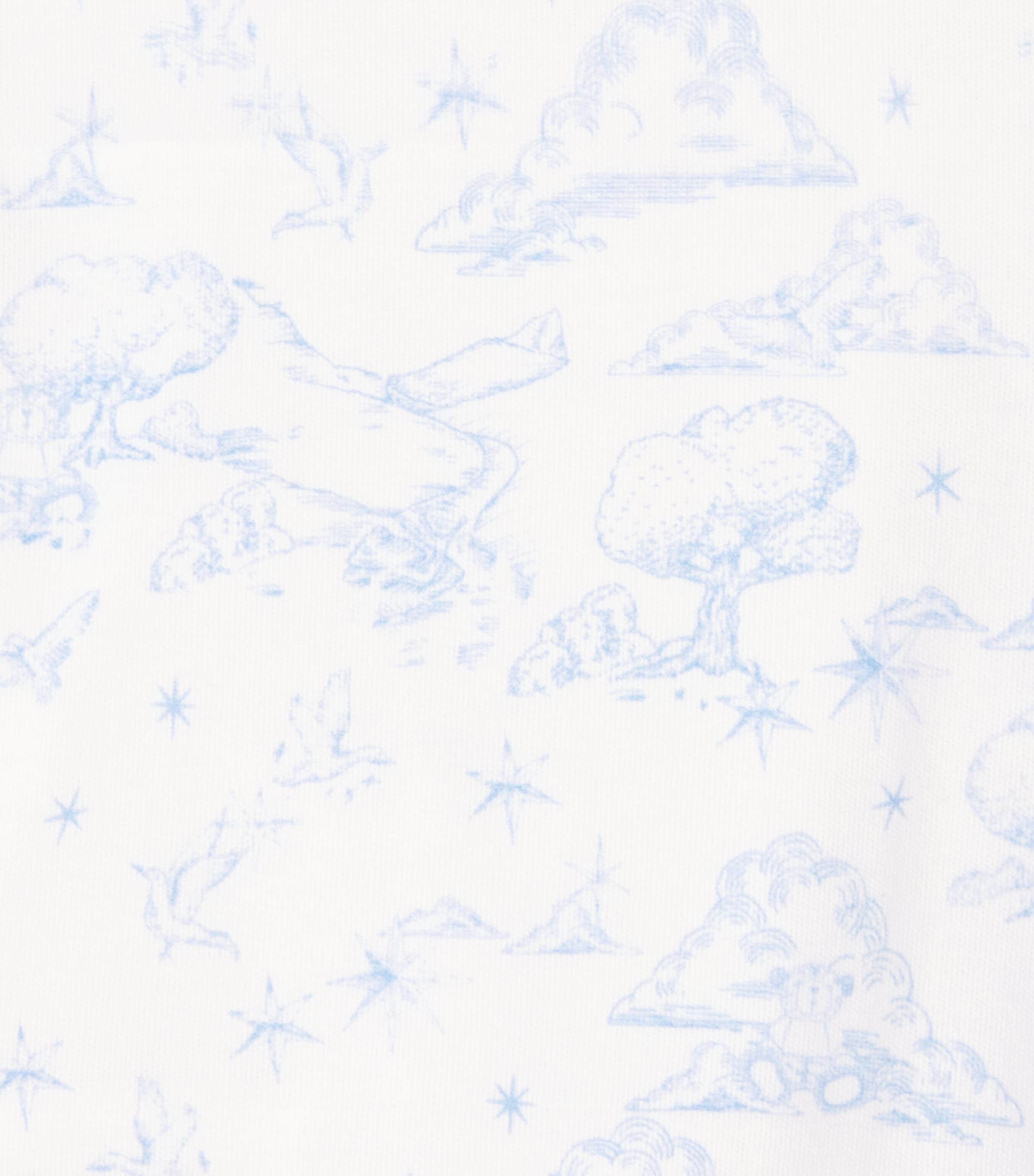 Cotton All-In-One, Hat and Bib Set (1-18 Months) H31264/N48WHITE BLUE Image 4