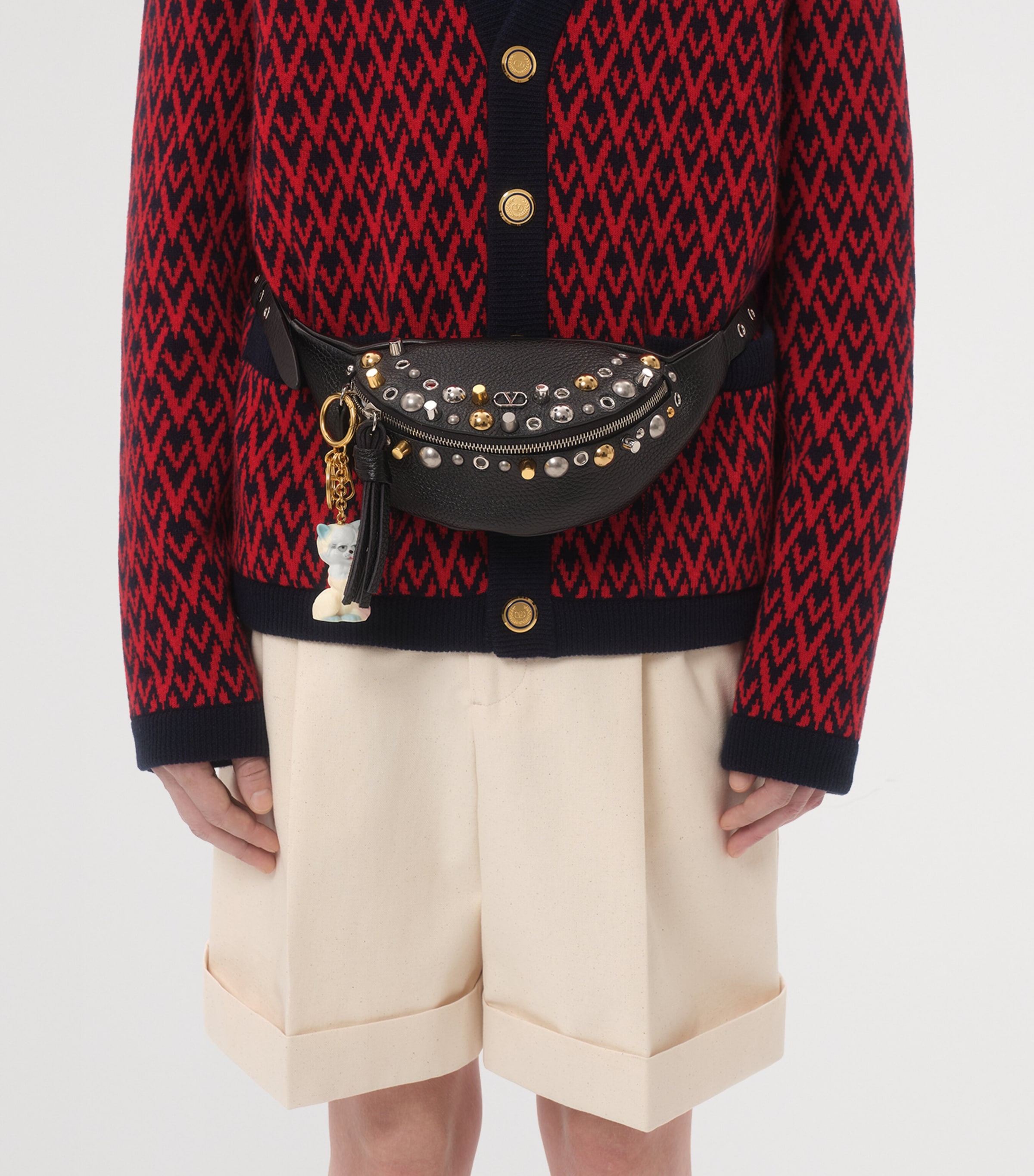 Wool Toute La V Cardigan BR5 Image 7