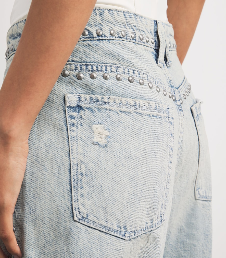 Good Ease Studded Jeans 784INDIGO Image 6