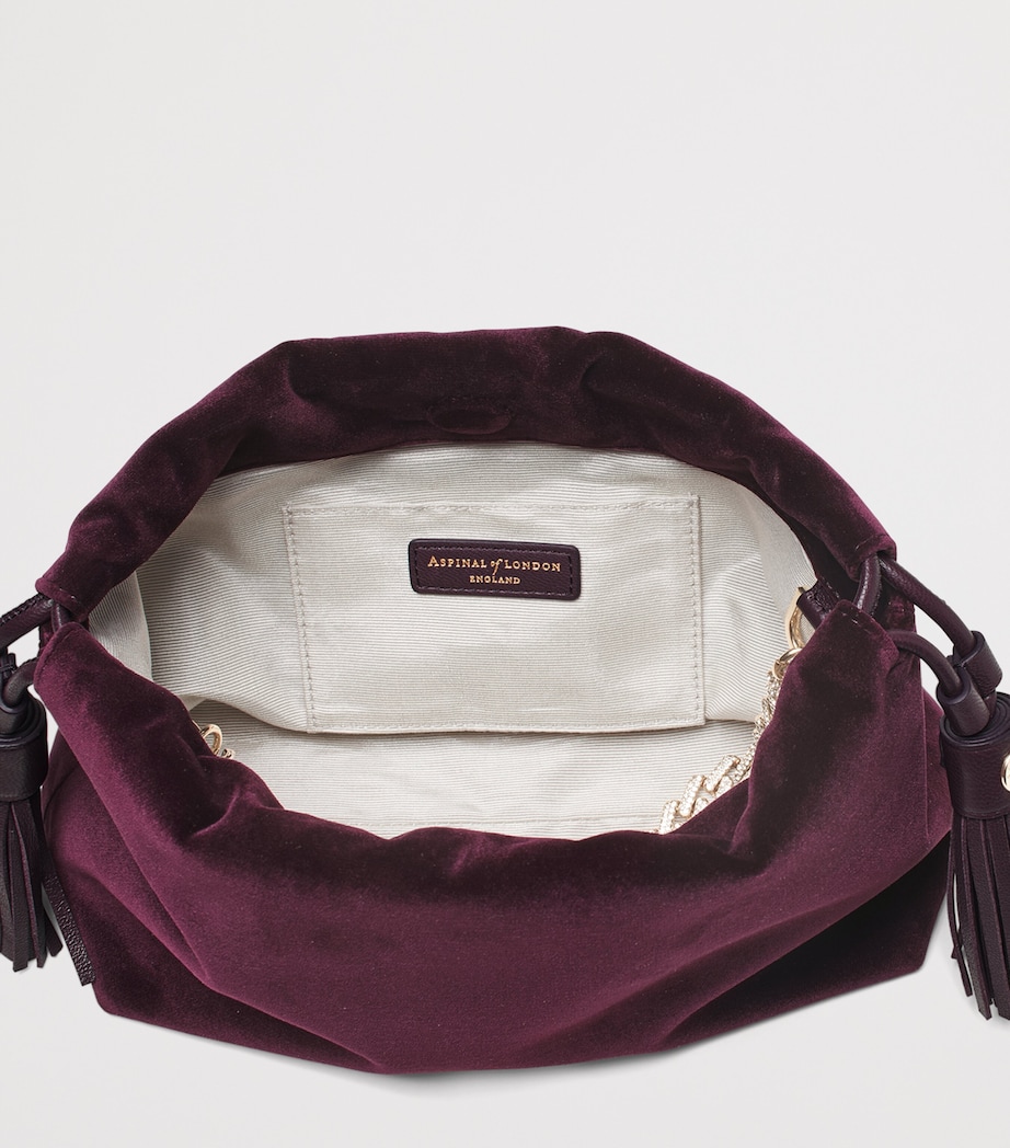 Velvet Freida Top-Handle Bag CASSIS Image 5