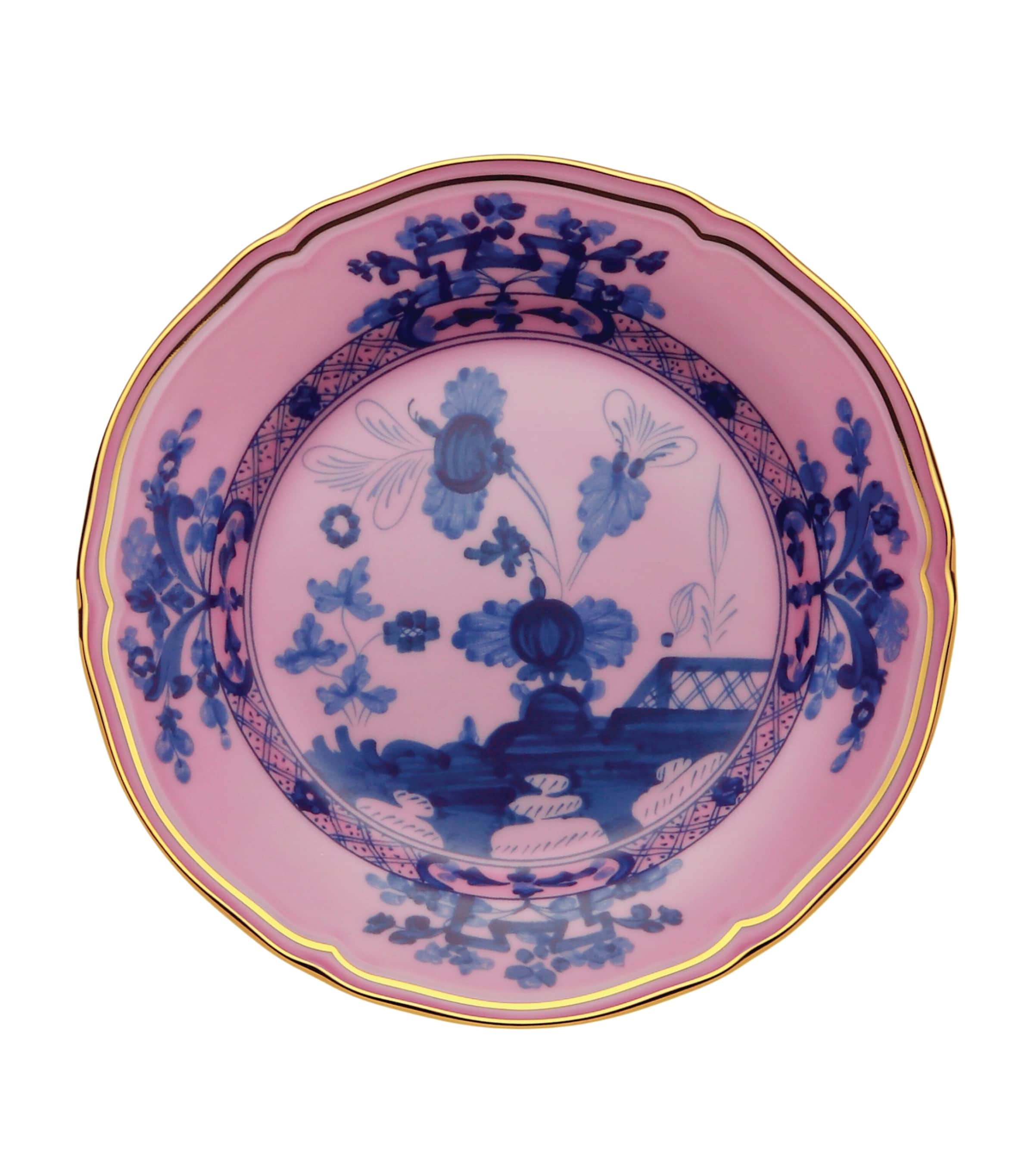 GINORI 1735 Oriente Italiano Azalea Bread Plate (17cm) | Harrods UK