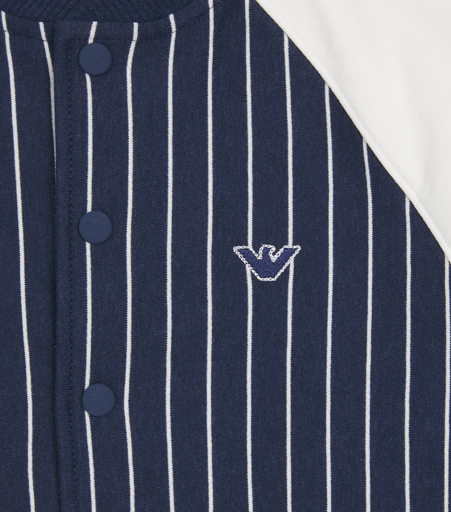 Pinstripe Sweatshirt (4-16 Years) FANT.STRIPE BLUE Image 3