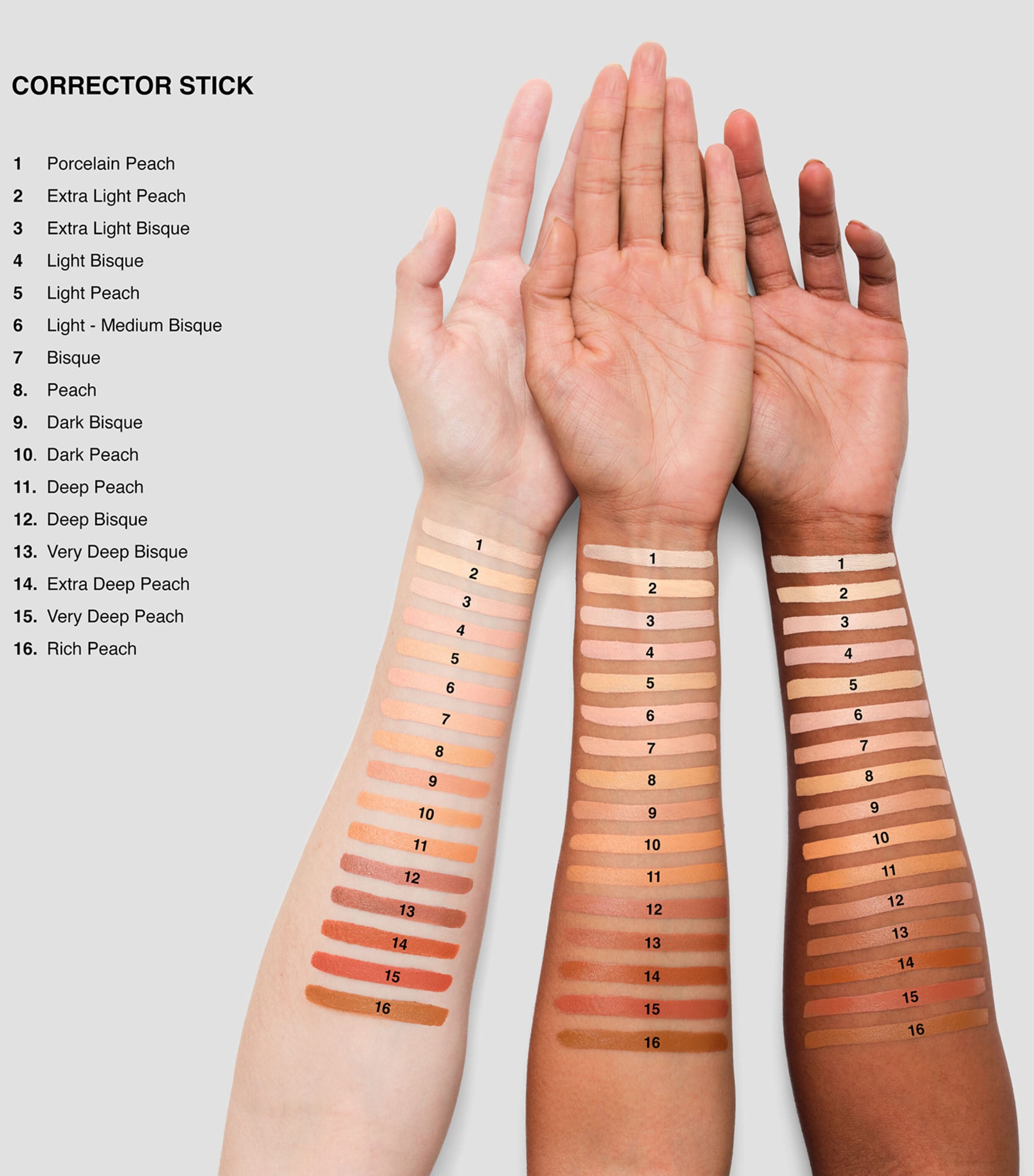 Skin Corrector Stick EXTRA DEEP PEACH Image 3