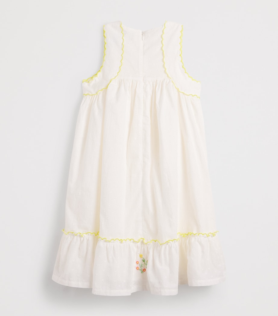 Broderie Anglaise Embroidered Dress (2-12 Years) 1BLANC Image 2