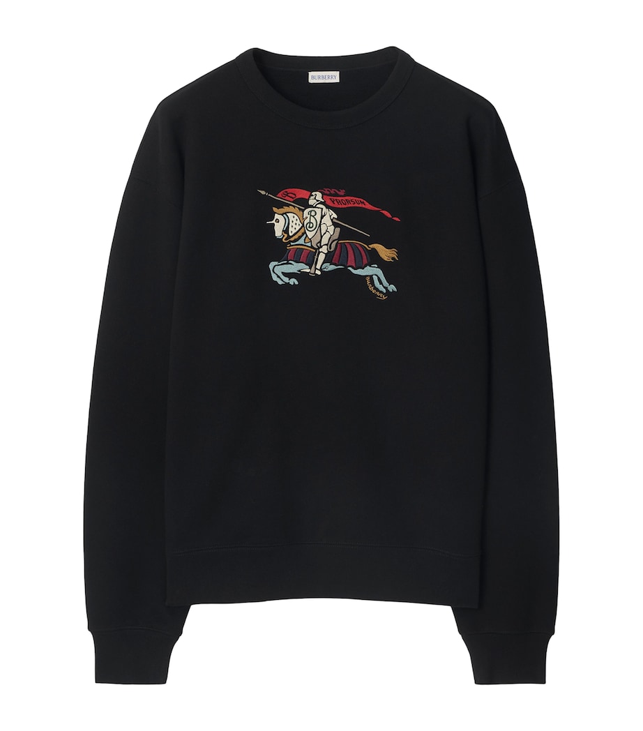 Cotton EKD Sweatshirt BLACK Image 1