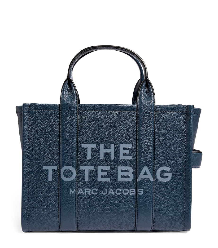 The Marc Jacobs Small Leather The Tote Bag 426 BLUE SEA Image 1