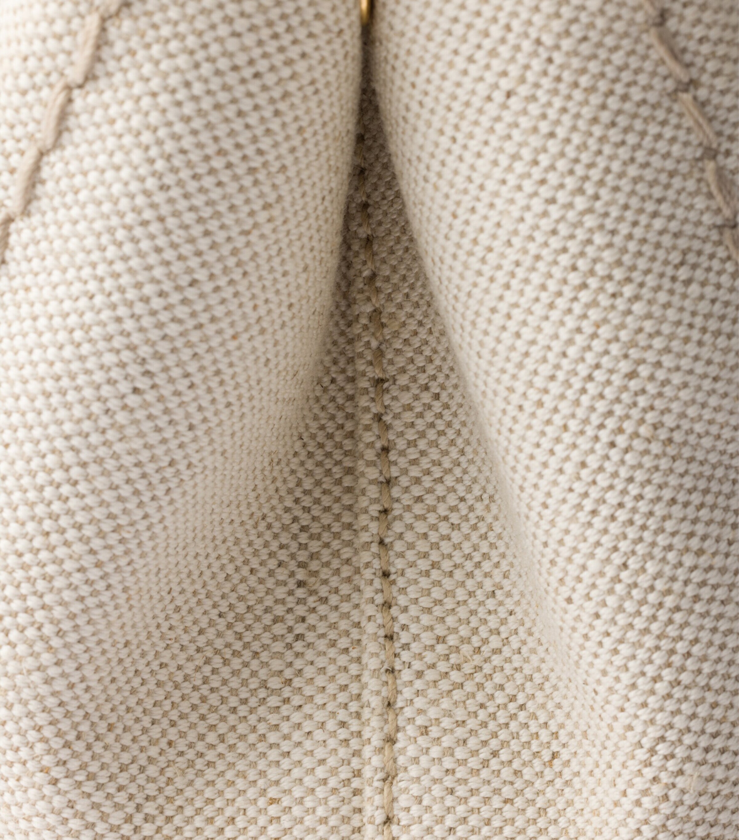 Prada Mini Cotton-Linen Top-Handle Bag Image 5