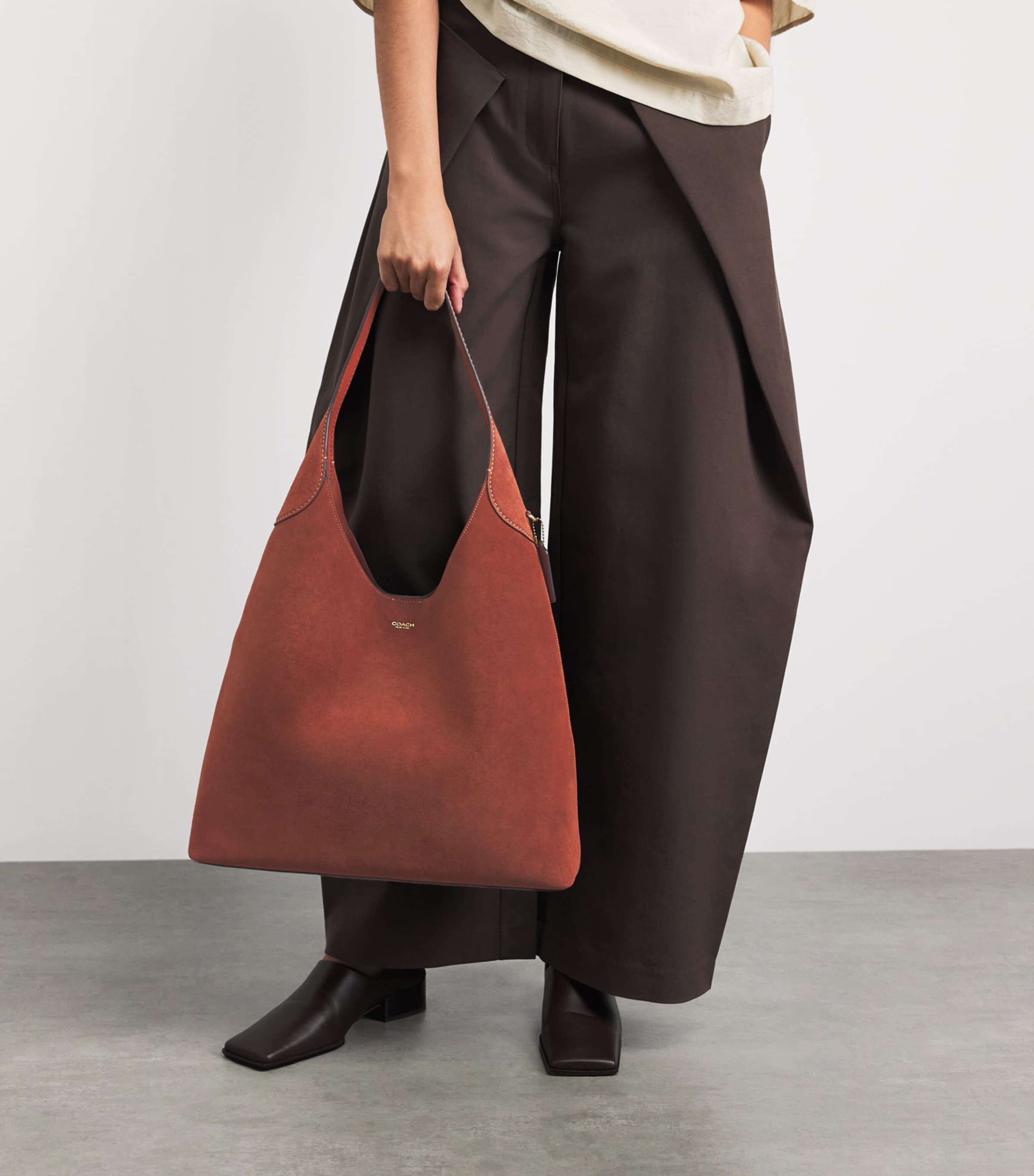 Coach Suede Brooklyn 39 Shoulder Bag Image 4