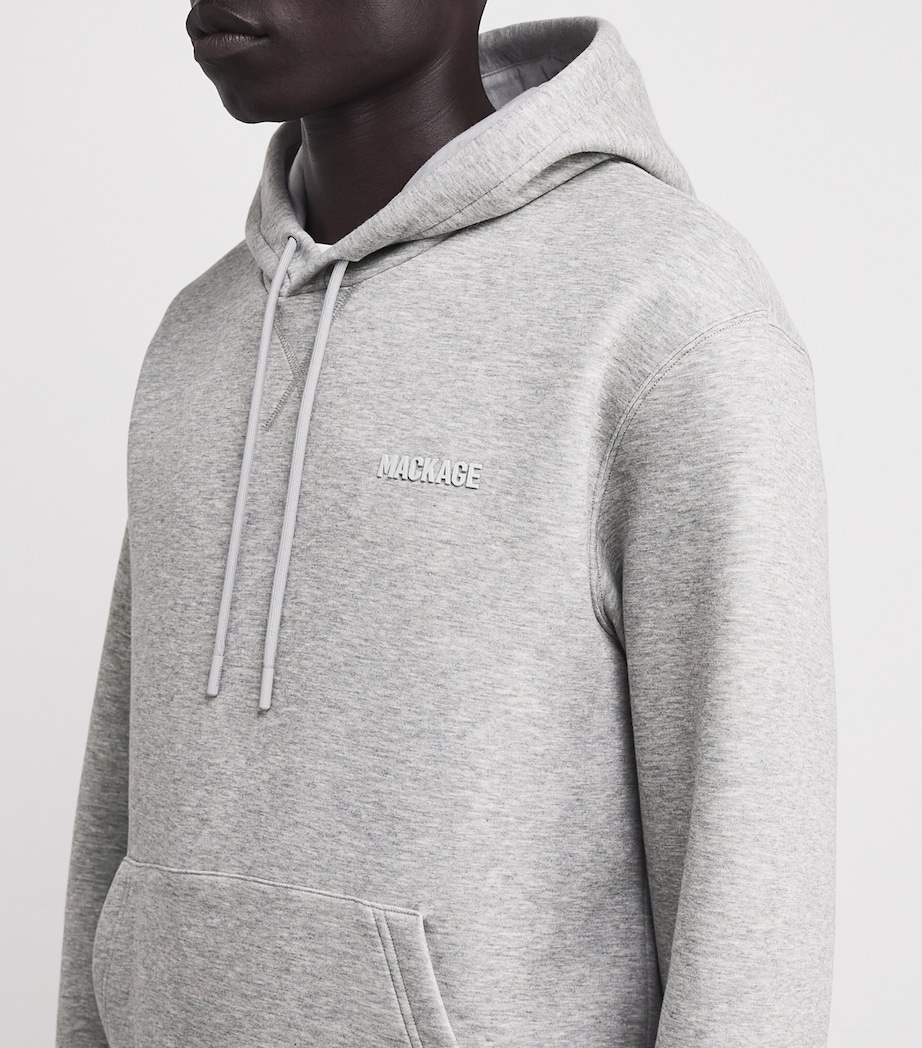 Cotton-Blend Krystian Hoodie LT GREY MX A Image 6