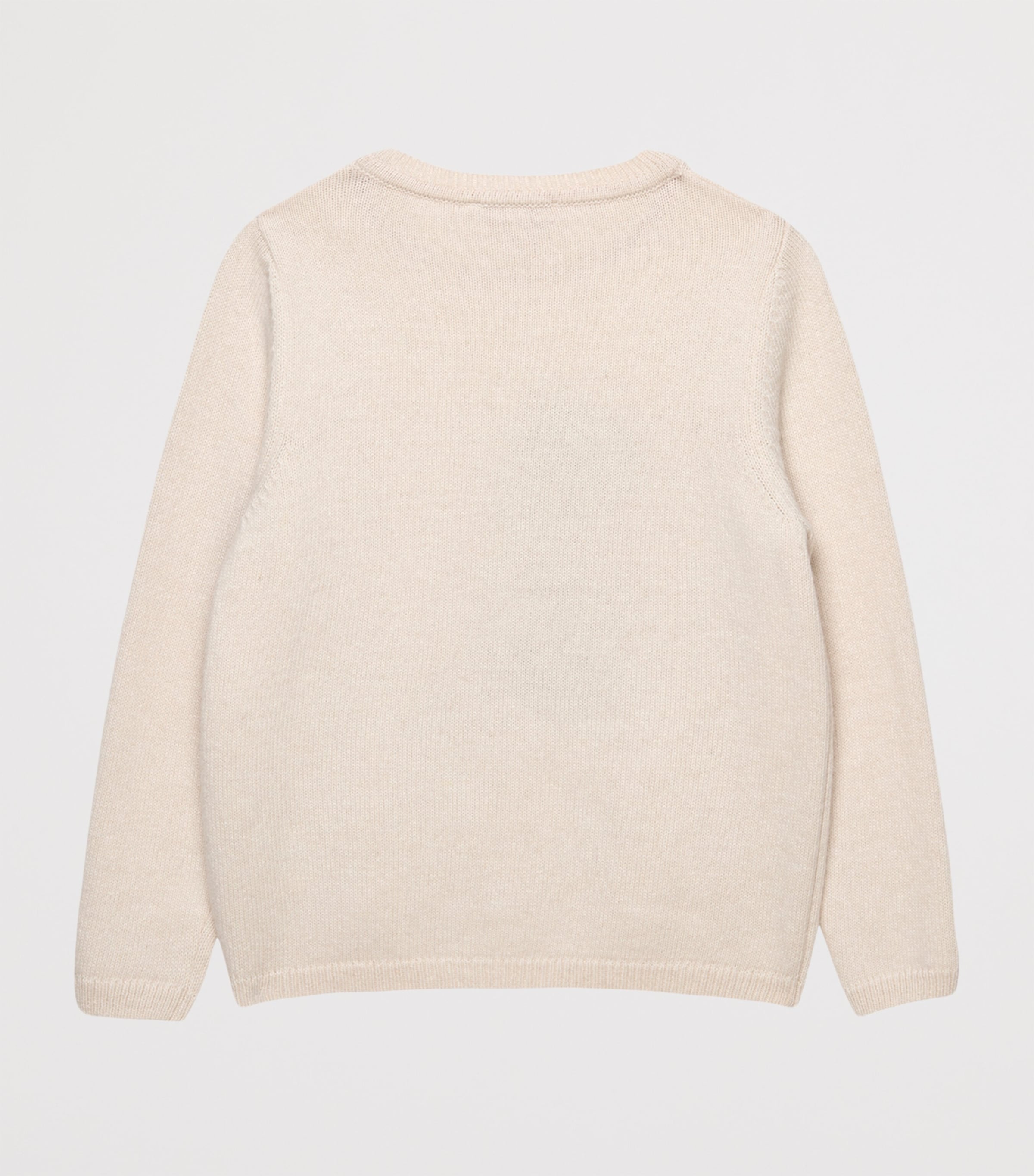 Puppy Sweater (2-5 Years) WINTER WHITE Image 2