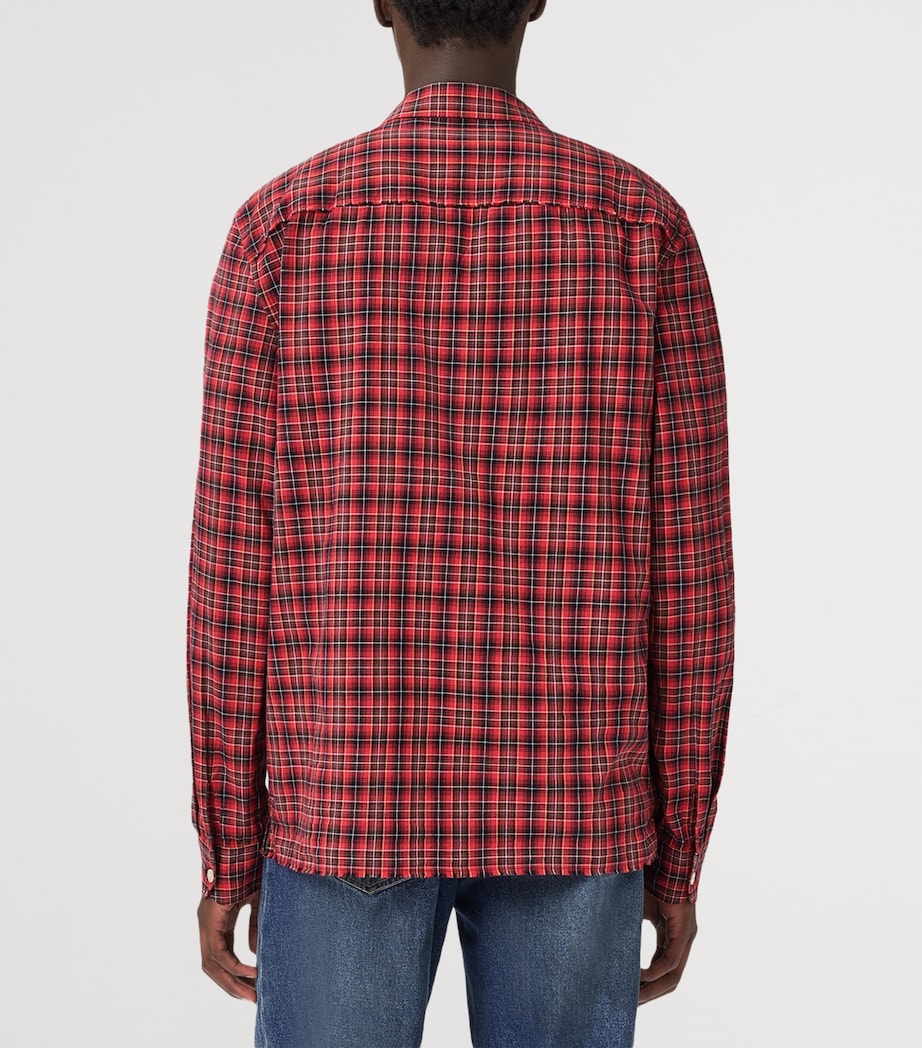 Check Felix Shirt CLARET RED Image 6