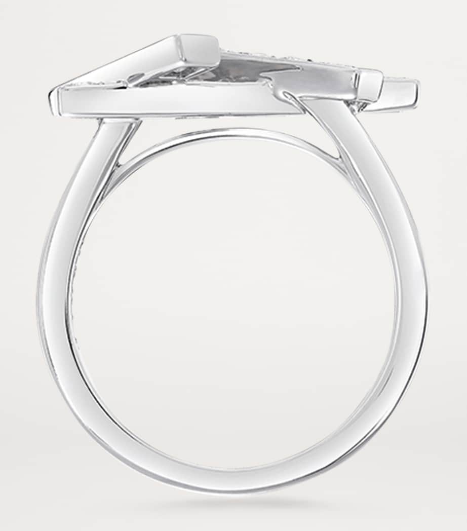 Graff White Gold and Diamond Threads Ring White Gold Image 3