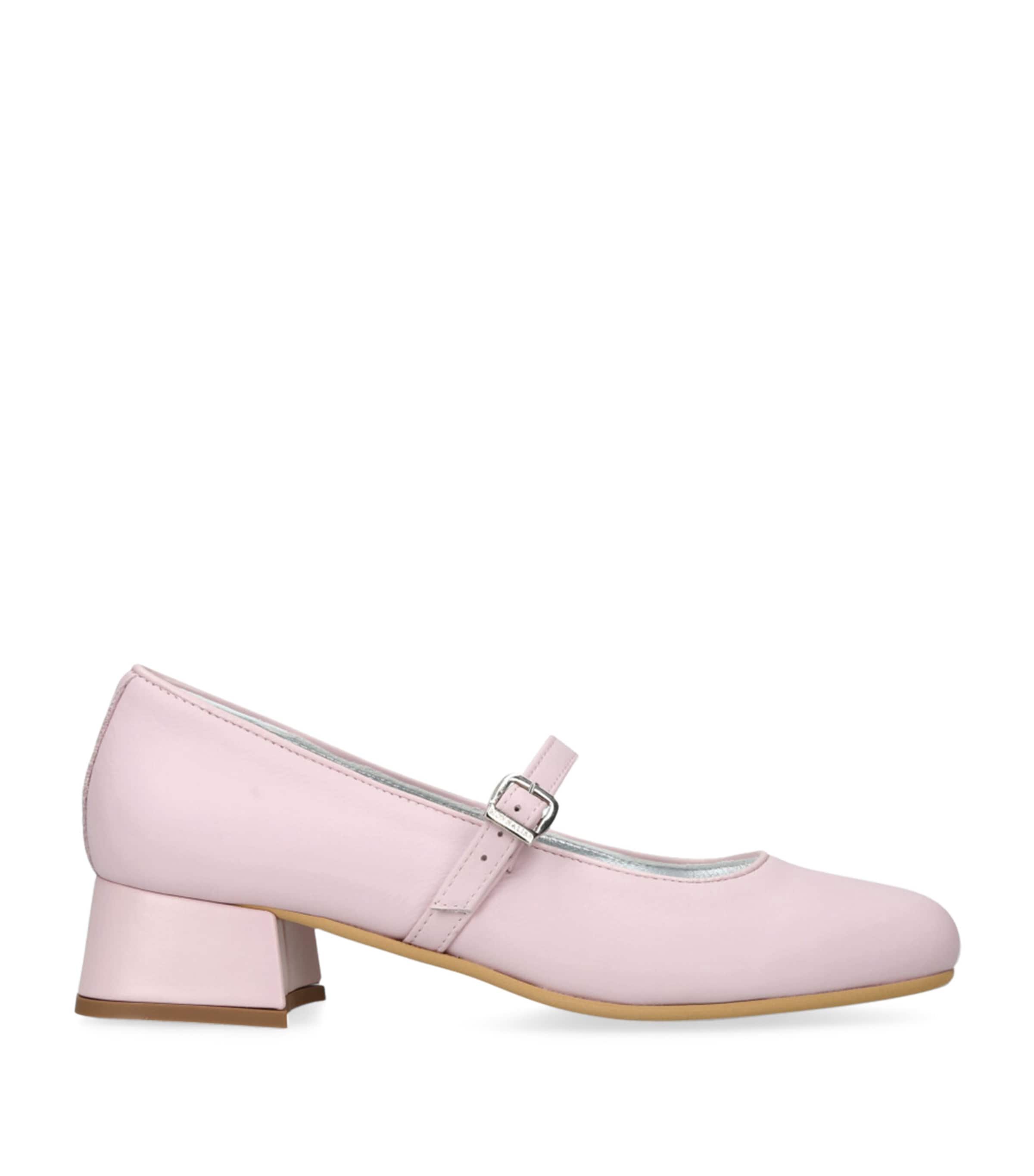 Leather Dorothy Mary Janes PINK Image 1