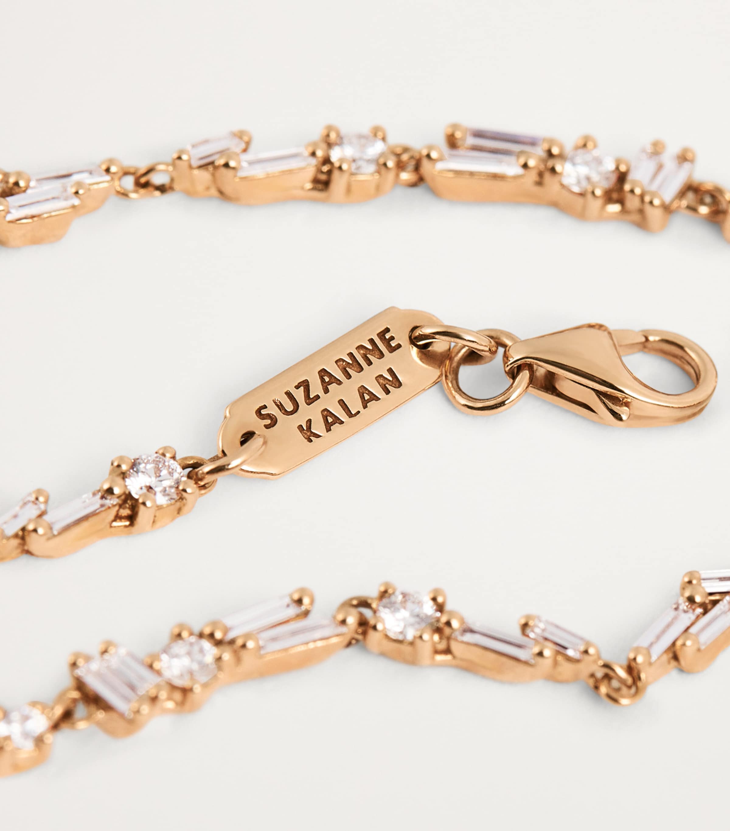 Rose Gold and Diamond Sparkler Bracelet 18K RG/WD Image 5