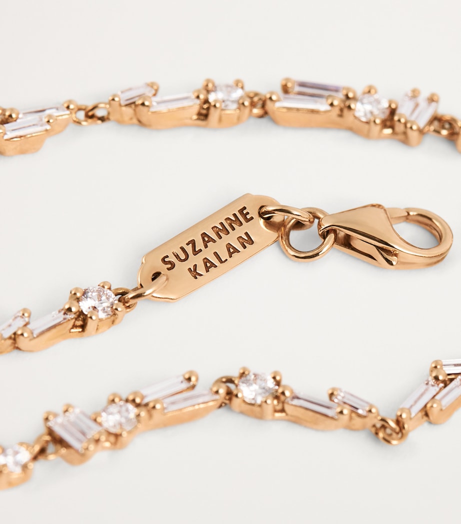 Rose Gold and Diamond Sparkler Bracelet 18K RG/WD Image 5