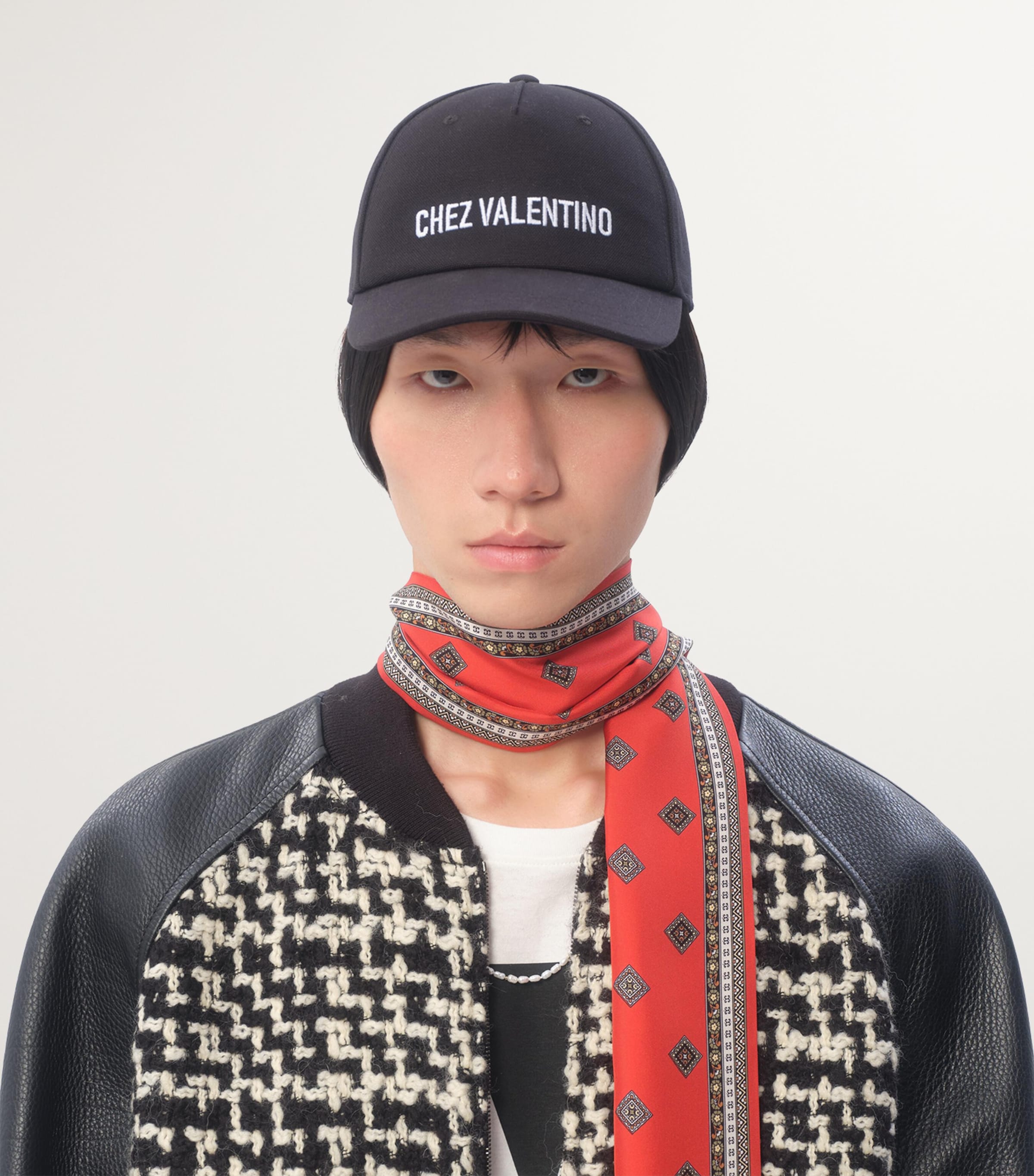 Cotton Chez Valentino Baseball Cap 0NA Image 5