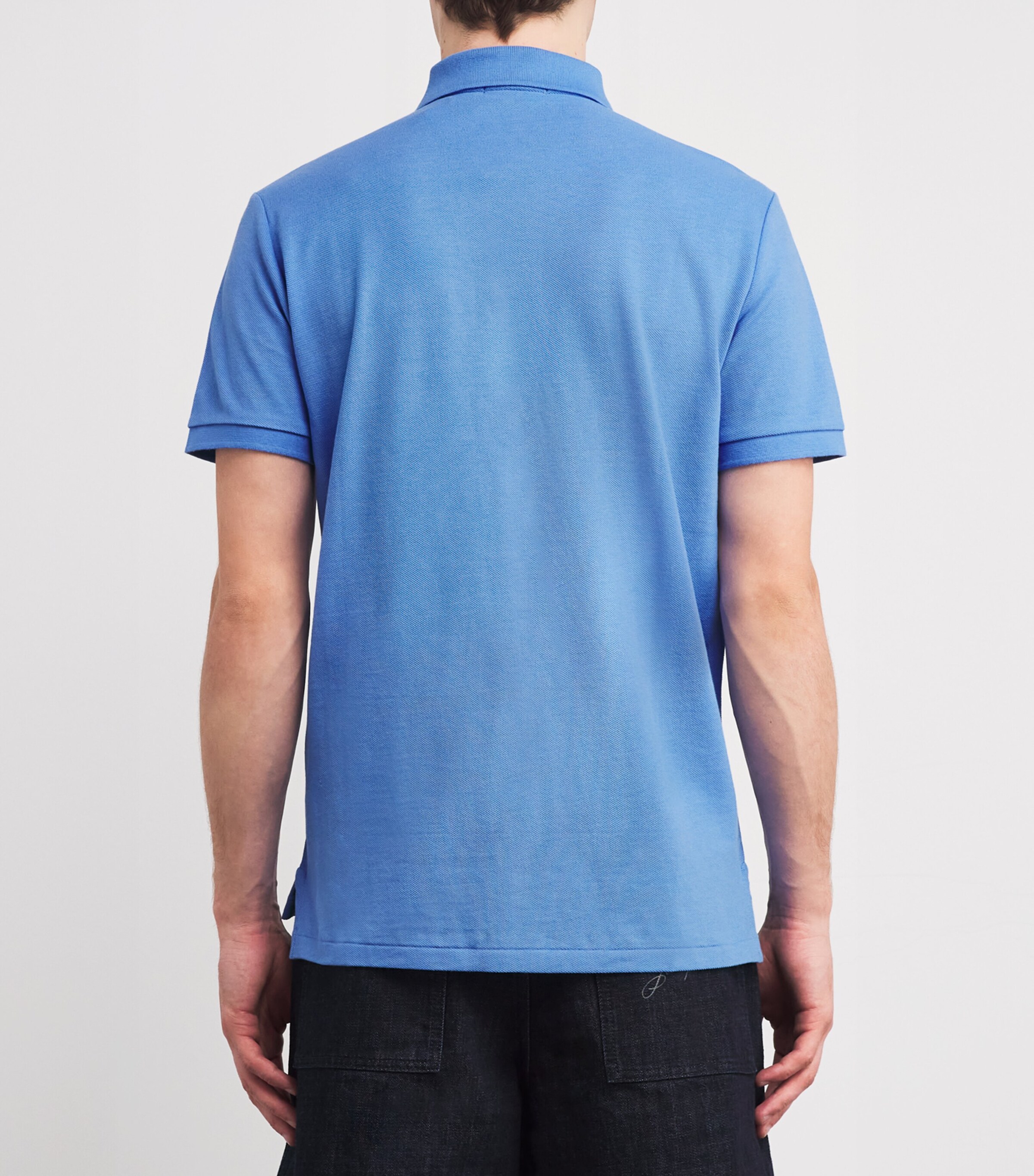 Polo Pony Polo Shirt HARBOUR ISLAND BLUE Image 4