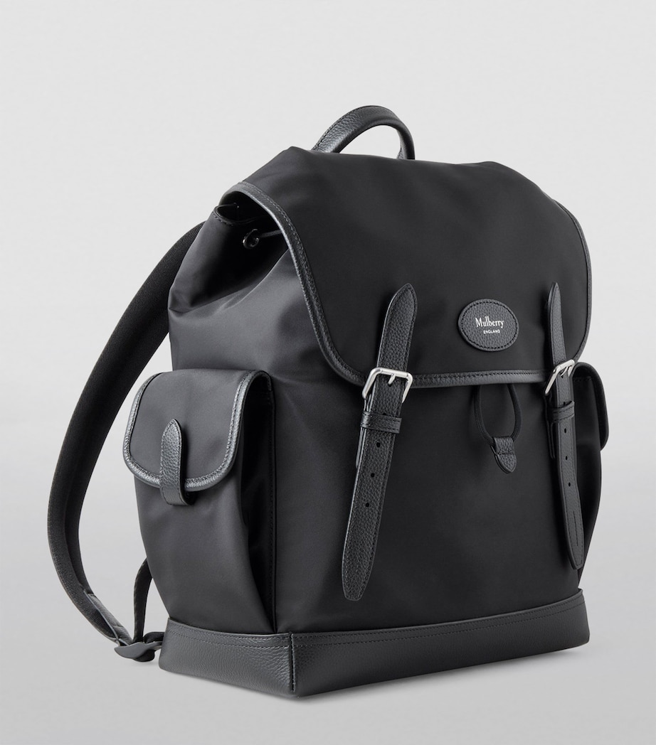 Nylon Heritage Backpack BLACK Image 4