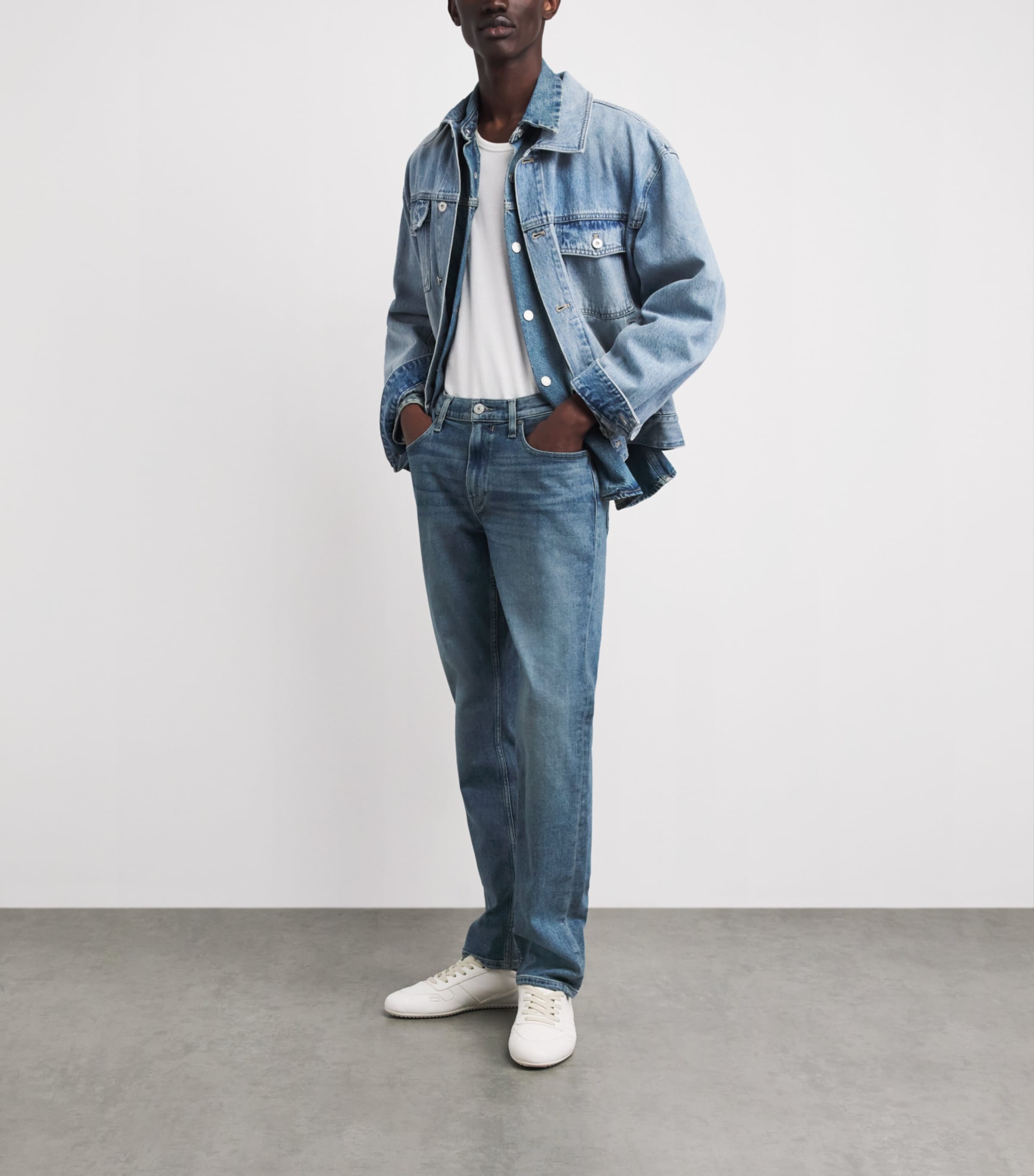 PAIGE Vintage Federal Slim-Straight Jeans Keppler Image 2