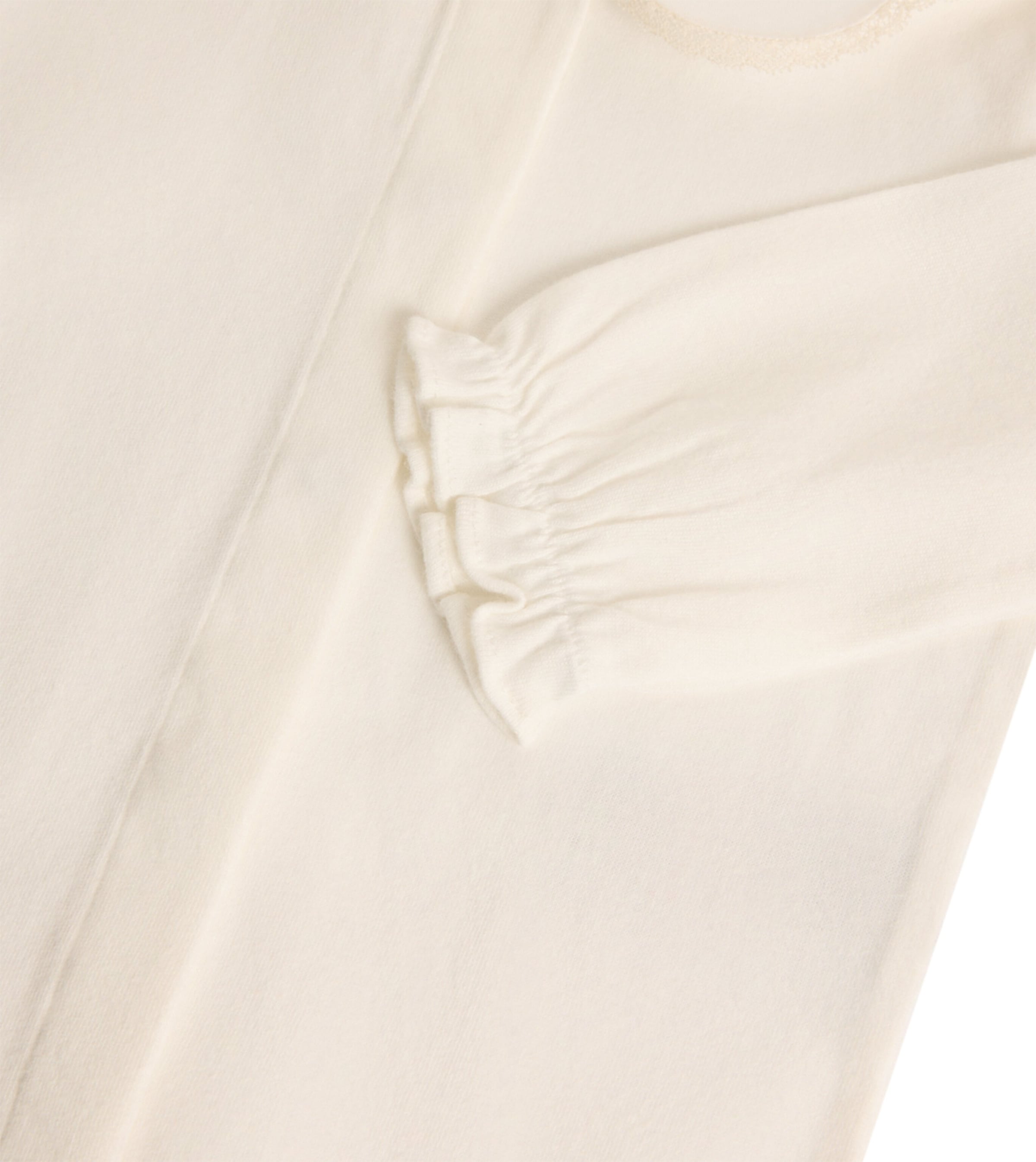 Cotton Bodysuit (Newborn-24 Months) 13NACRE Image 2