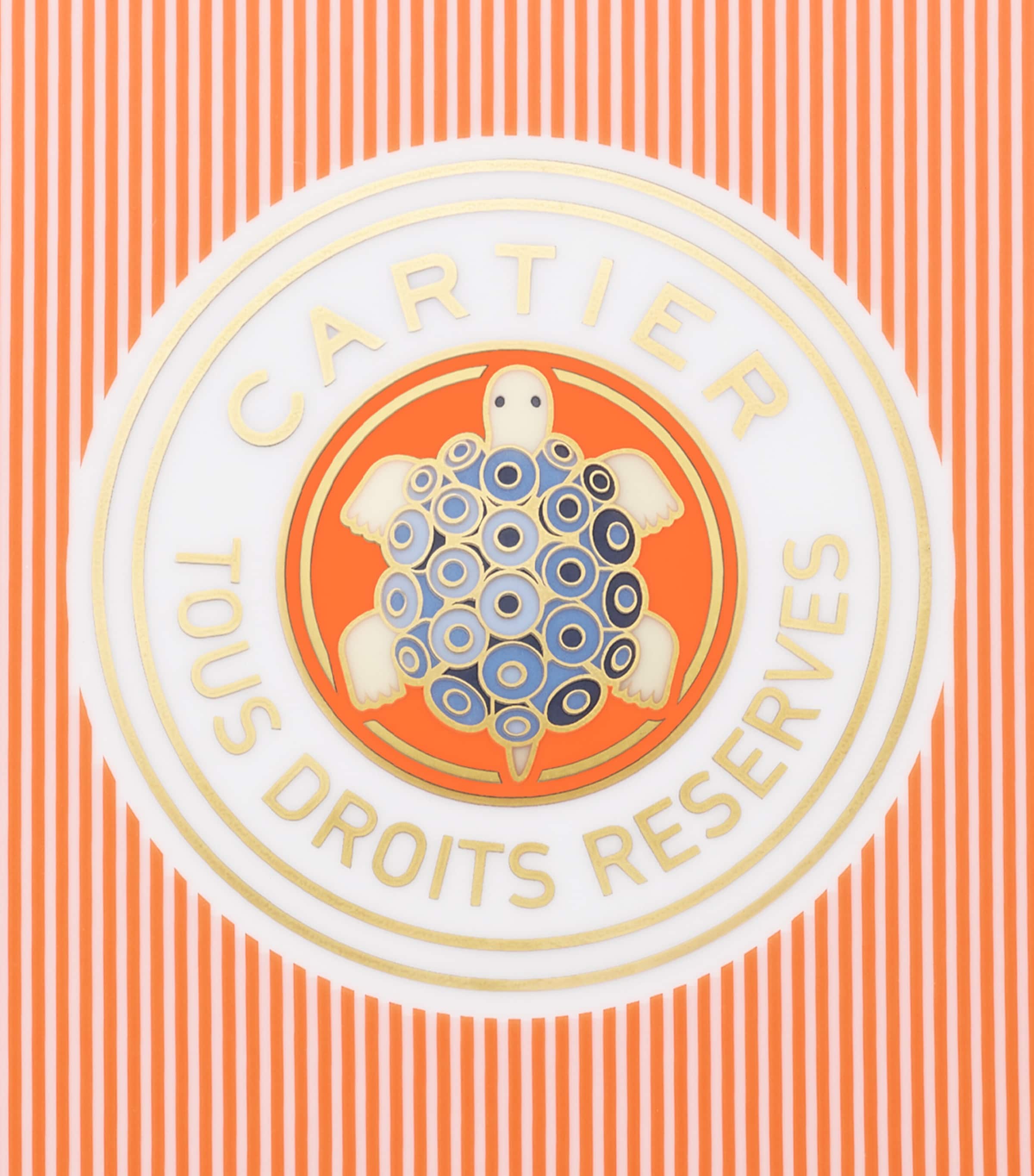 Cartier Medium Cartier Characters Trinket Tray Orange Image 3