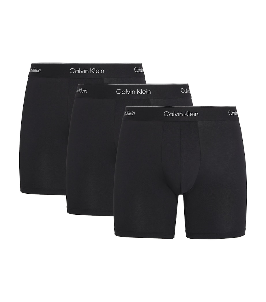 Stretch-Cotton Trunks (Pack of 3) TM6-BLACK Image 1