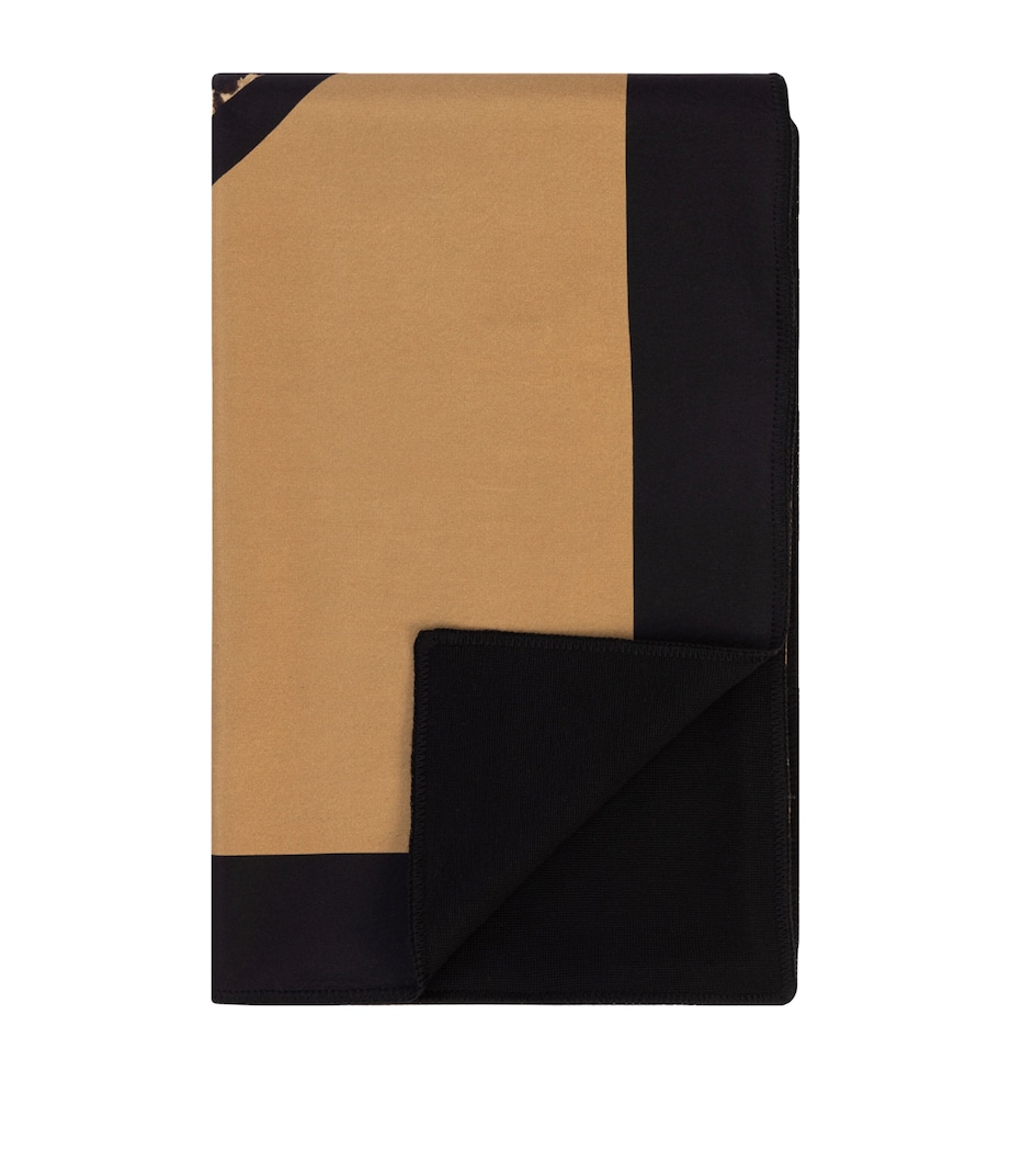Silk-Wool Leopard Throw (140cm x 180cm) UL012 3 LEOPARDI F D Image 2