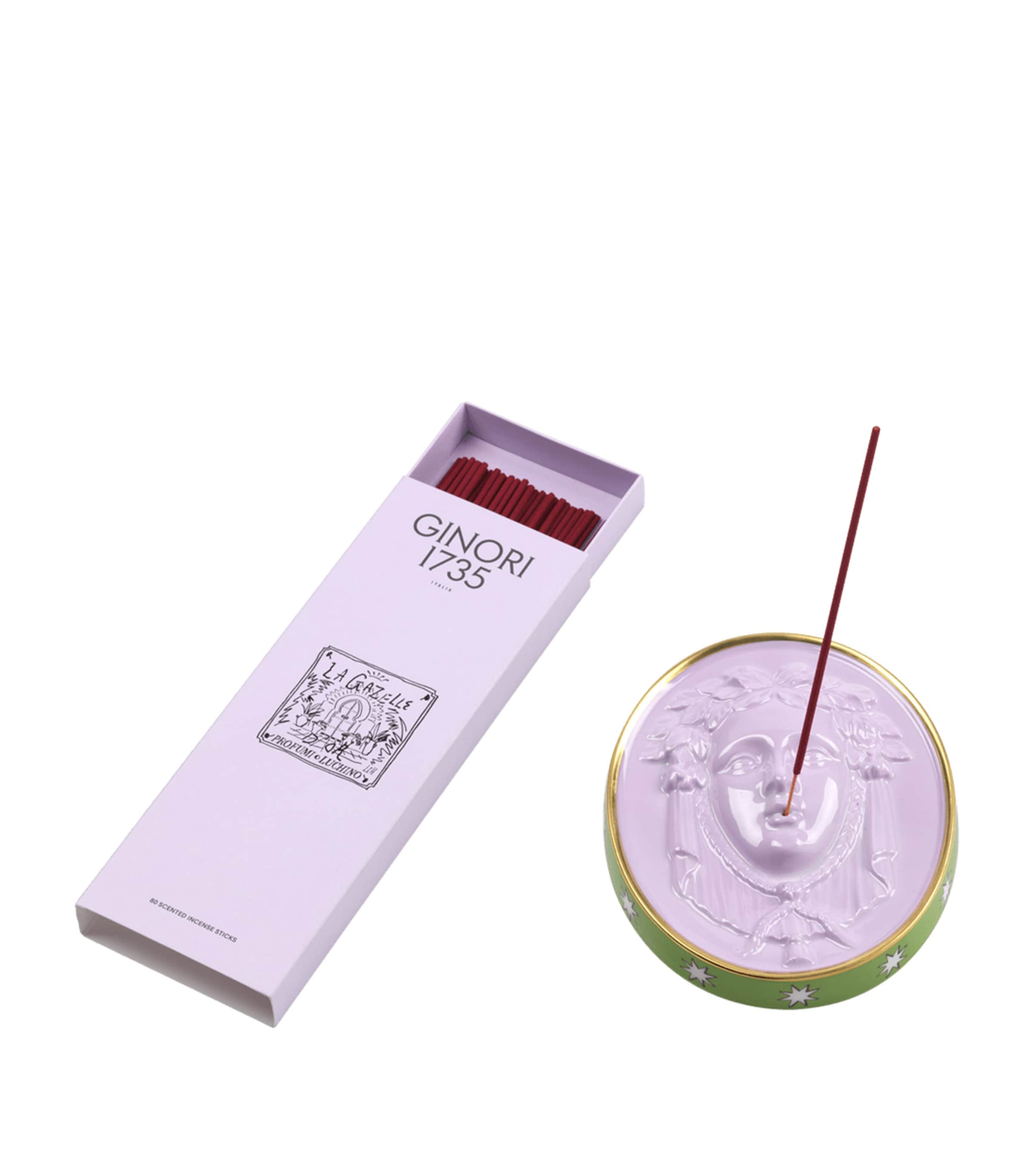 GINORI 1735 x Luke Edward Hall La Gazelle D’Or Incense Sticks (80 pieces) Image 2