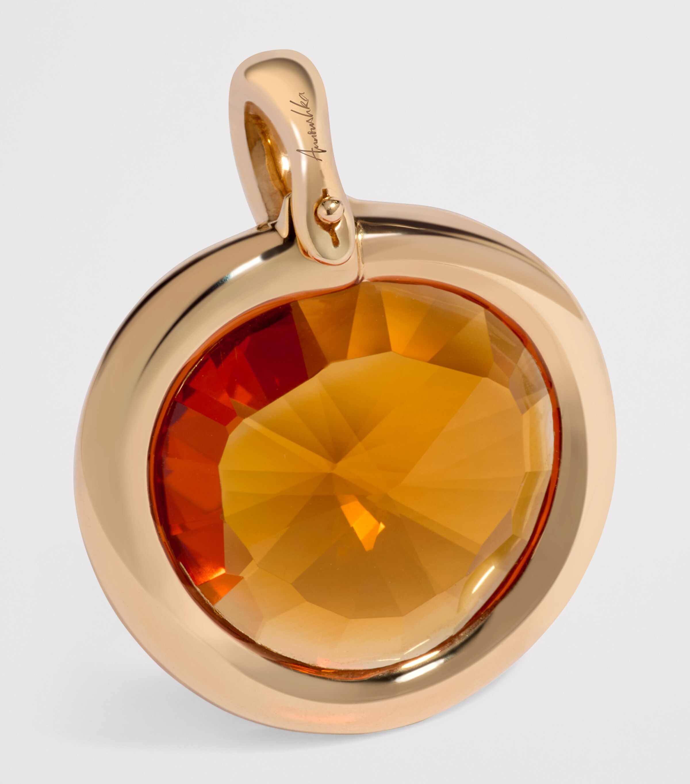 Annoushka Yellow Gold and Citrine Sweetie Pendant Charm Yellow Gold Image 2