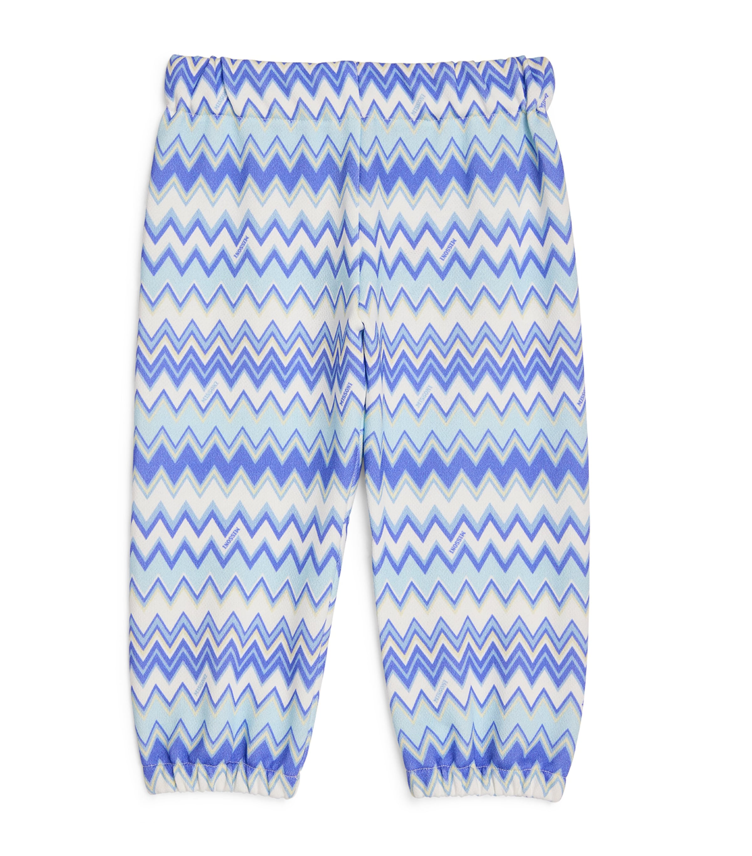 Missoni Zigzag Sweatpants In Blue