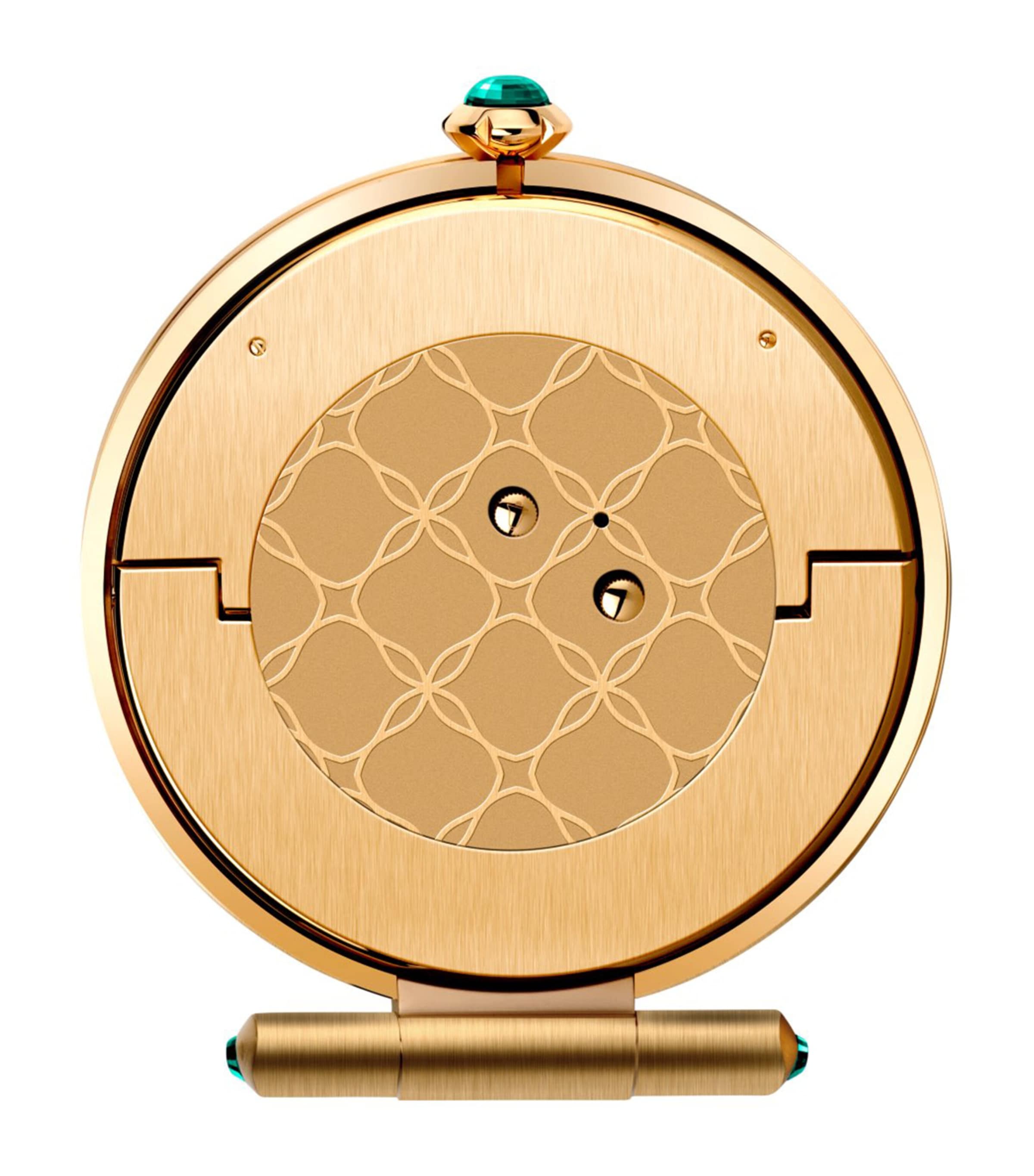 Chopard Imperiale Alarm Clock Sterling Silv/grn Image 2