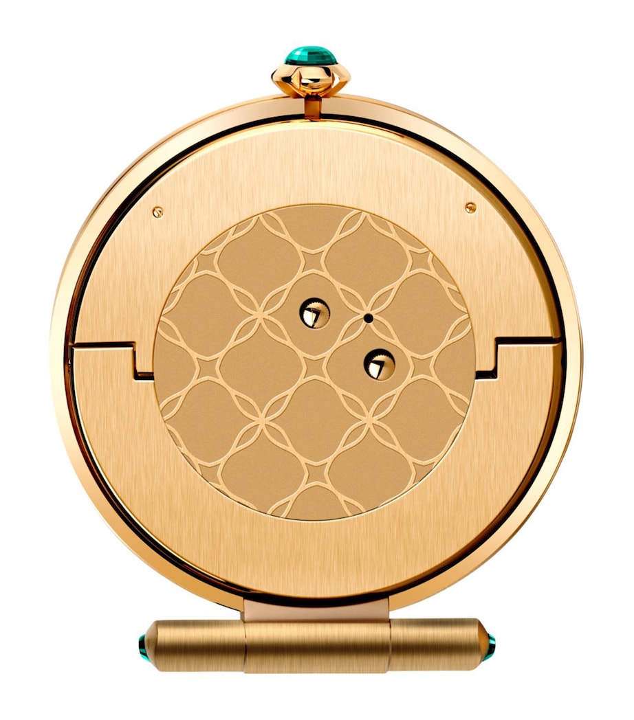 Chopard Imperiale Alarm Clock Sterling Silv/grn Image 2