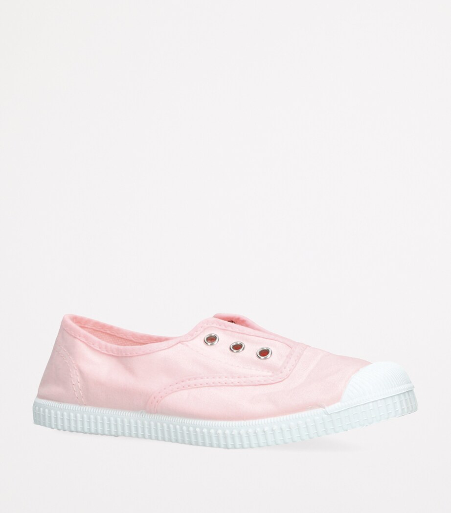 papouelli Organic Canvas Darcie Sneakers Pale Pink Image 3