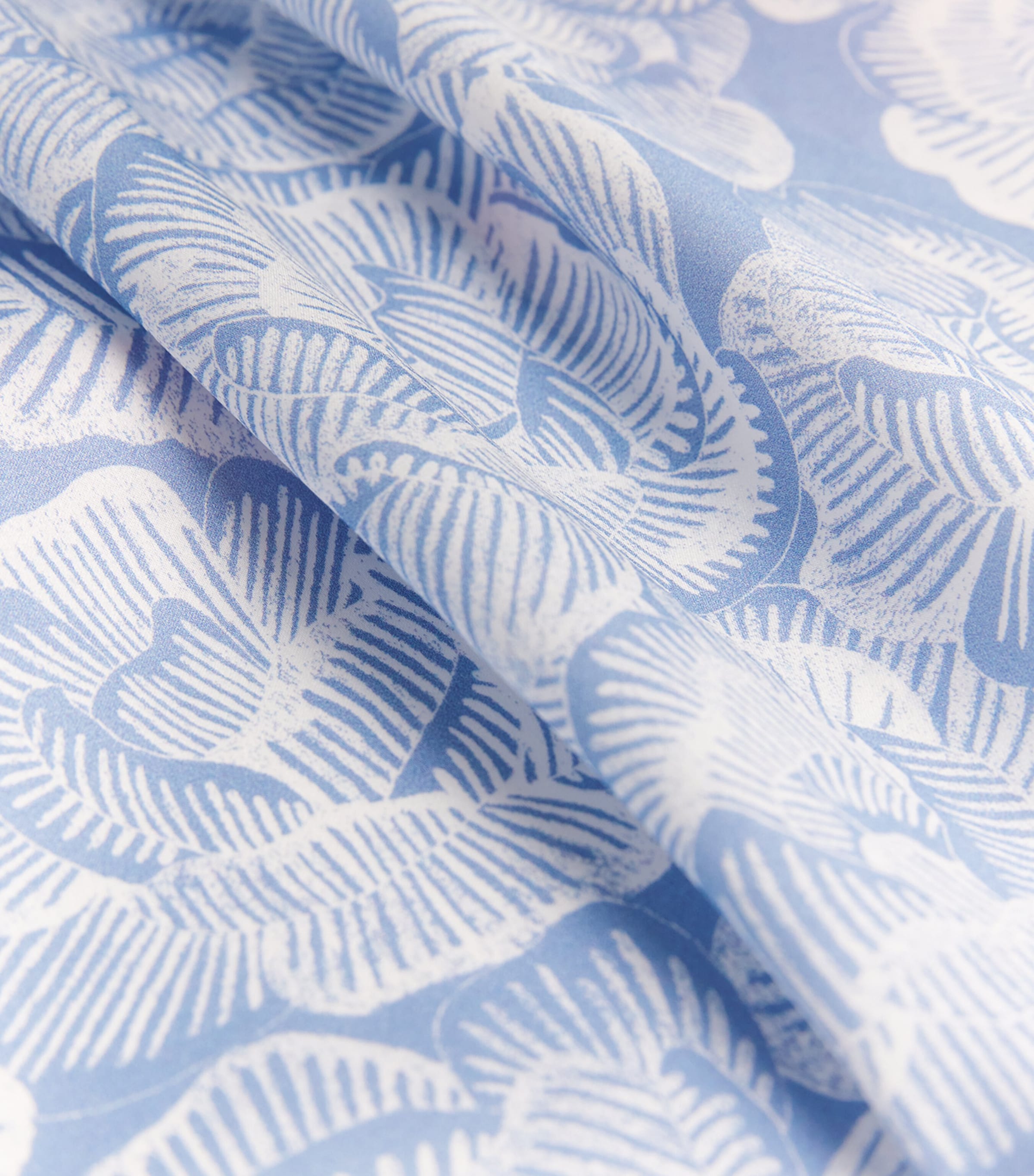 Silk Floral Robe BLU/BLUE Image 5