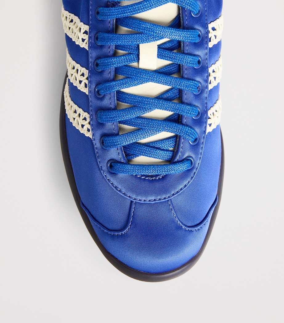 x Wales Bonner Satin Karintha Sneakers MULTICOLOR Image 5