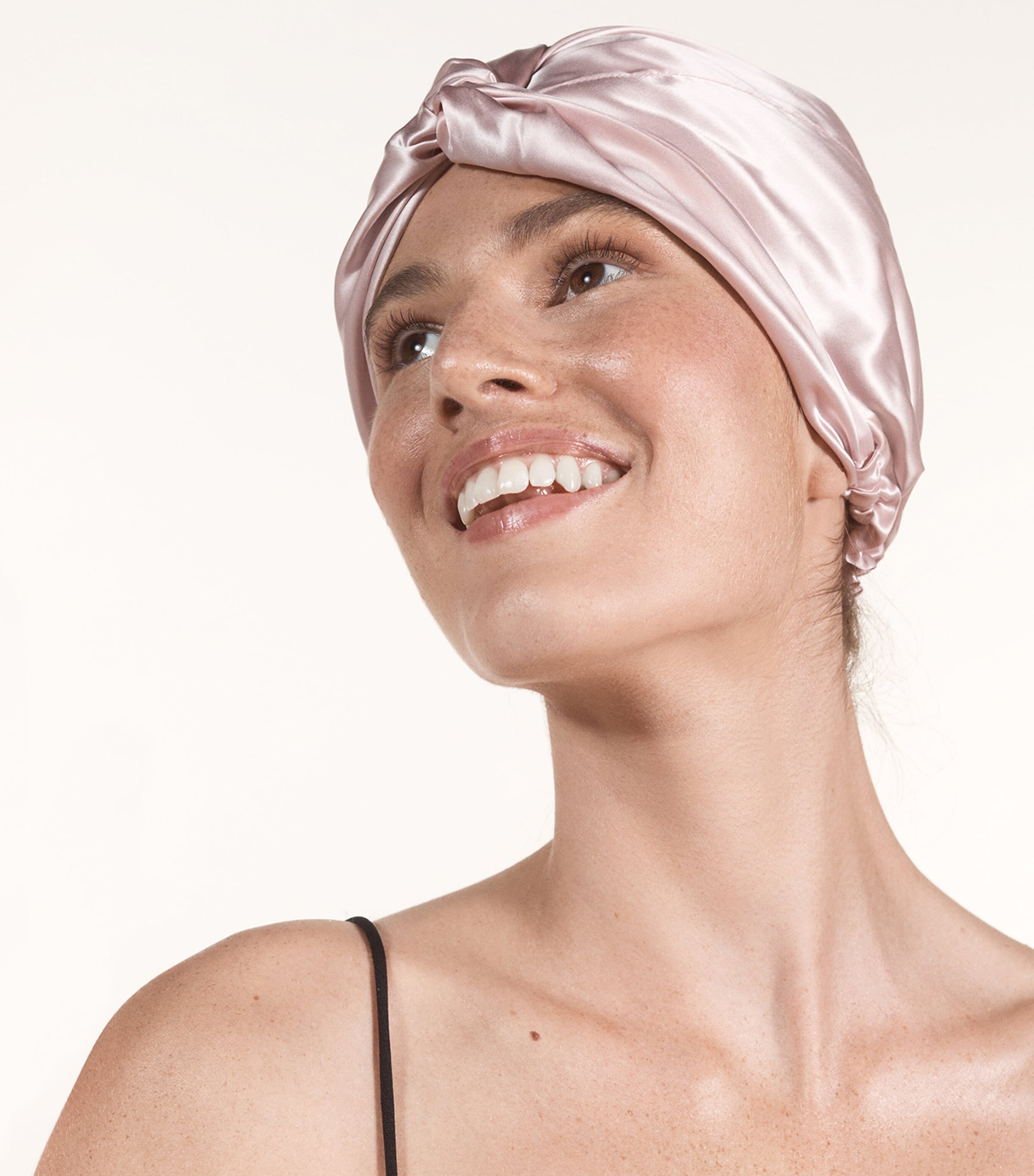 Slip Mulberry Silk Head Wrap Pink Image 2
