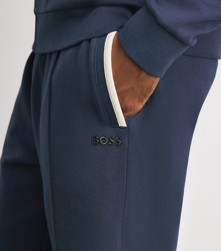 BOSS Mens Sense Sweatshorts Dark Blue Image 3