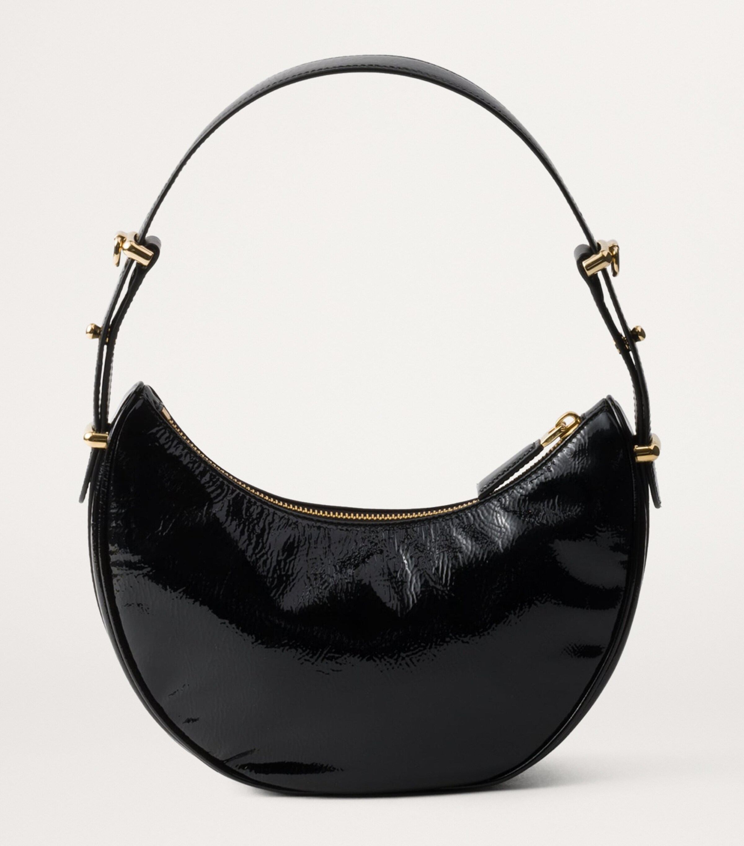 Prada Patent Leather Arqué Shoulder Bag Image 4